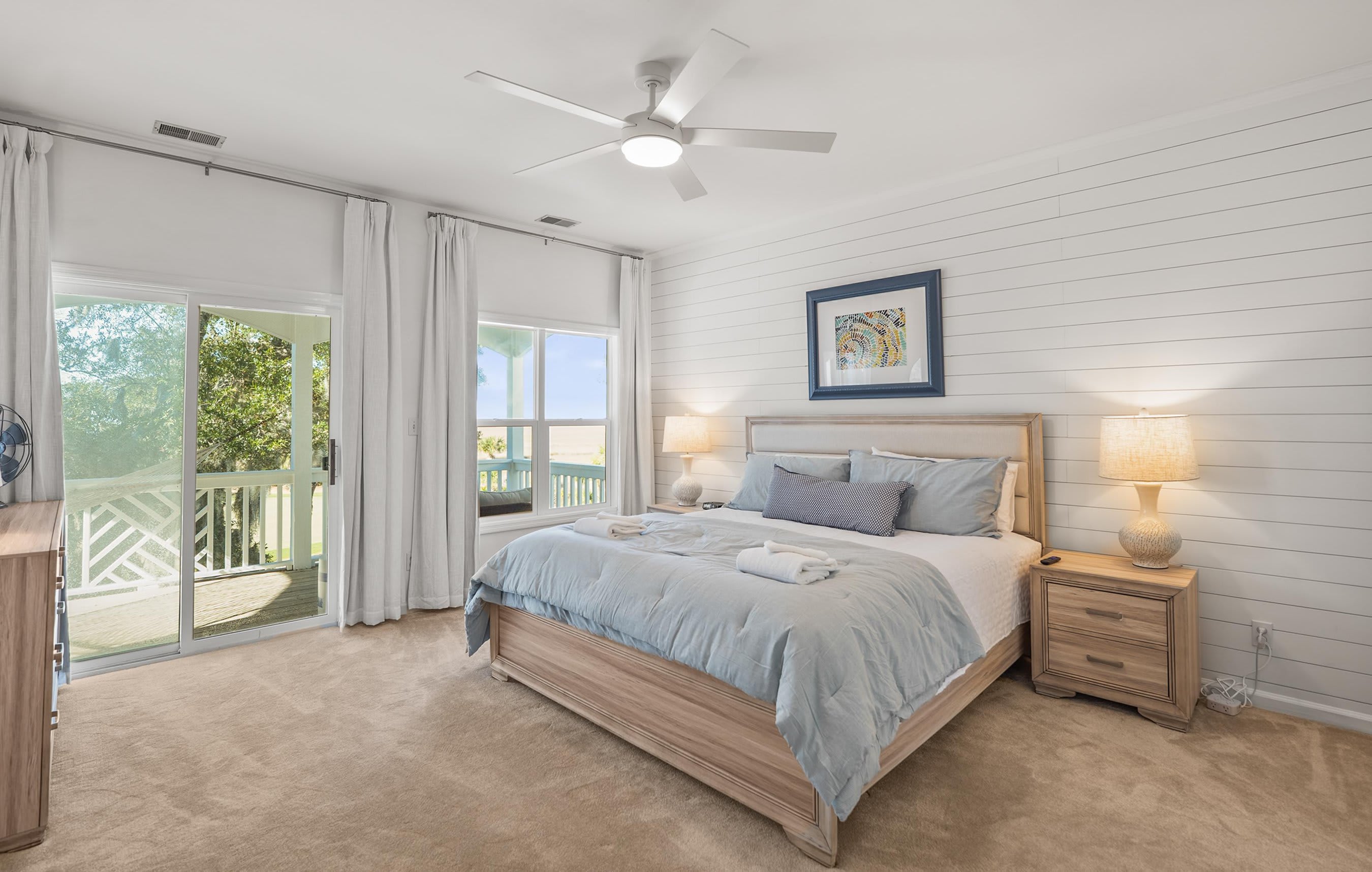 Primary Suite Features a King Bed and Spa-Like Ensuite