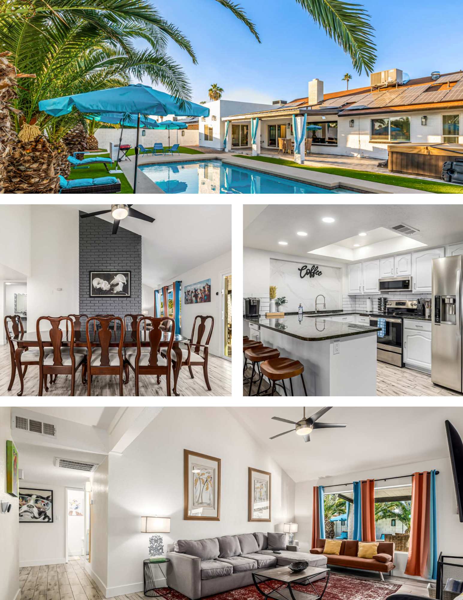Elegant 5BR Retreat | Pool, Hot Tub & En-Suite Bathrooms — Scottsdale, AZ — vacation rental