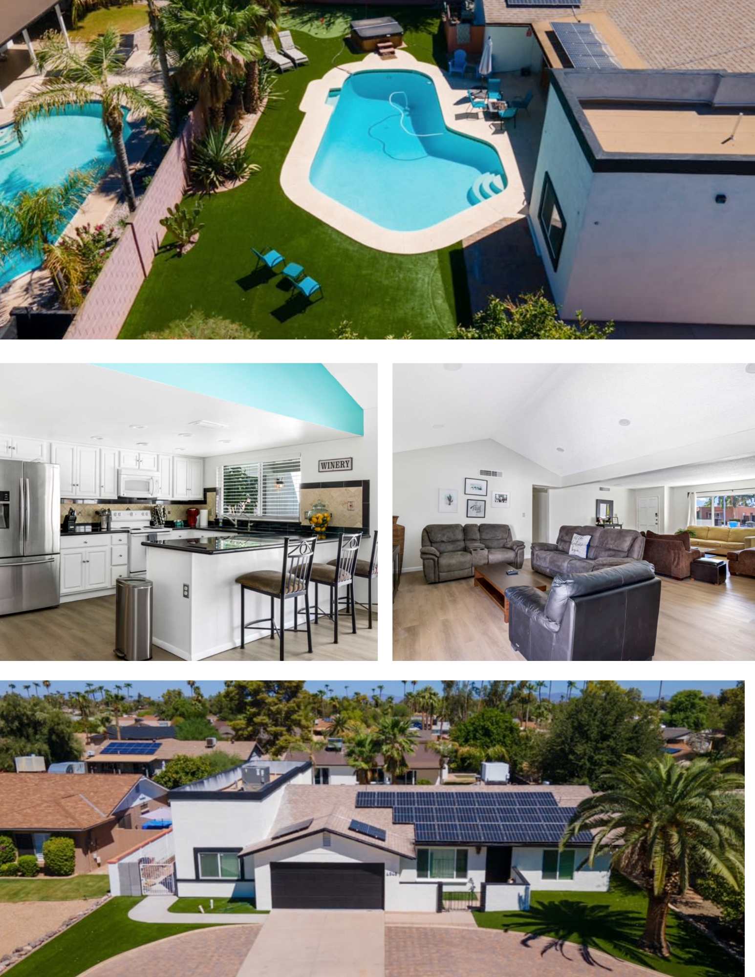 5-Bedroom Villa | 3 Master Suites, Pool, Hot Tub & Desert Retreat — Scottsdale, AZ — vacation rental