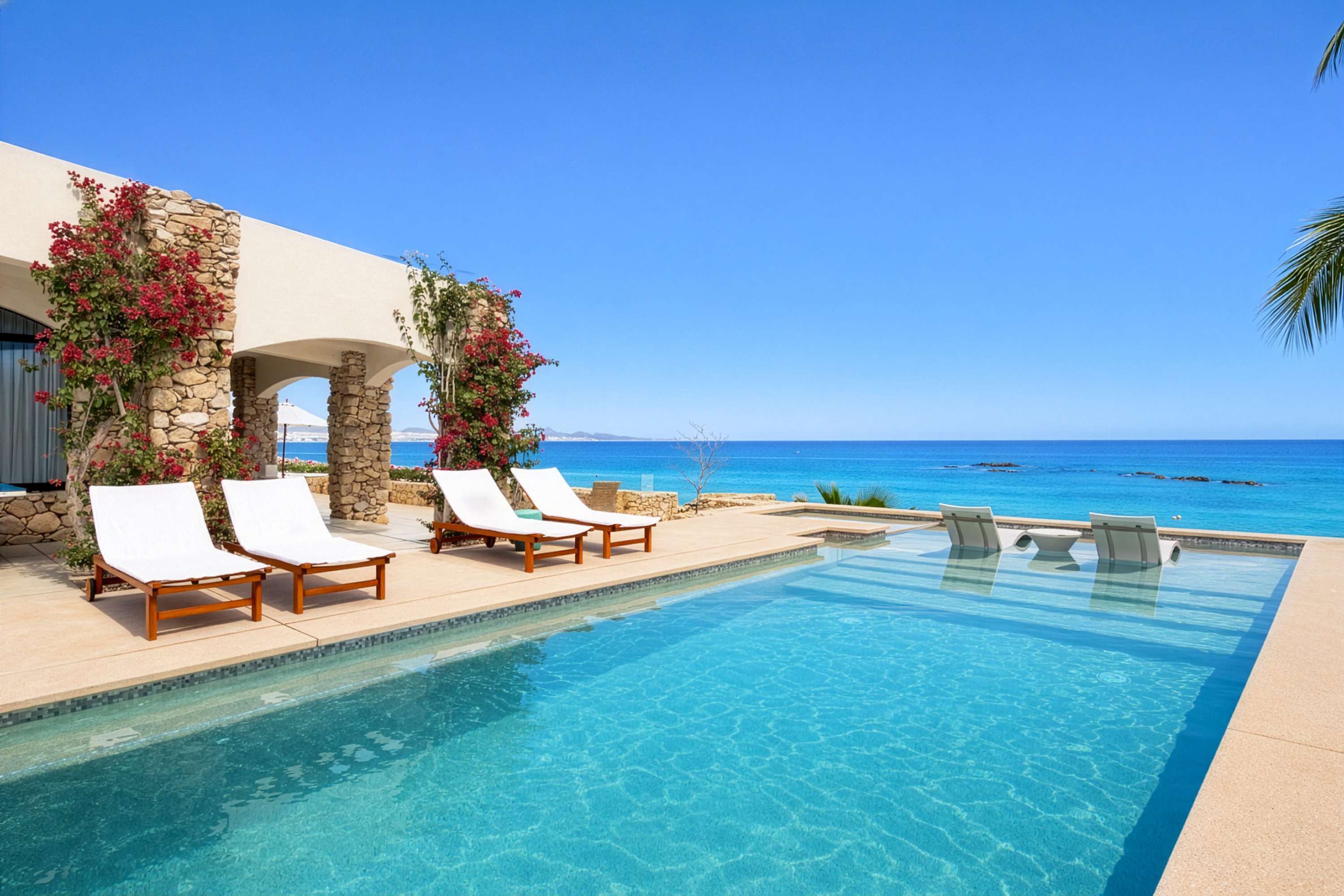 Oceanfront Bliss | Pool, Hot Tub, Fireplace & BBQ — San José del Cabo, Baja California Sur — vacation rental