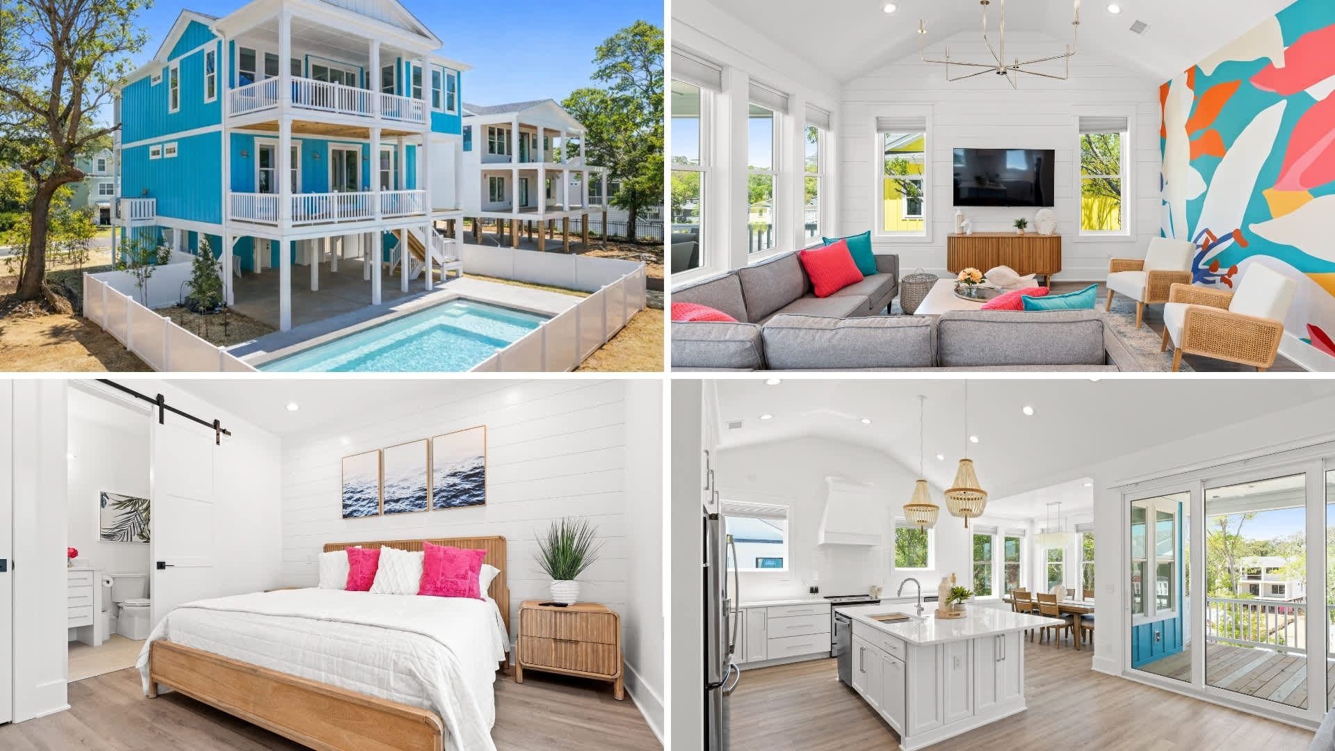 Beach Retreat with Private Pool and Decks