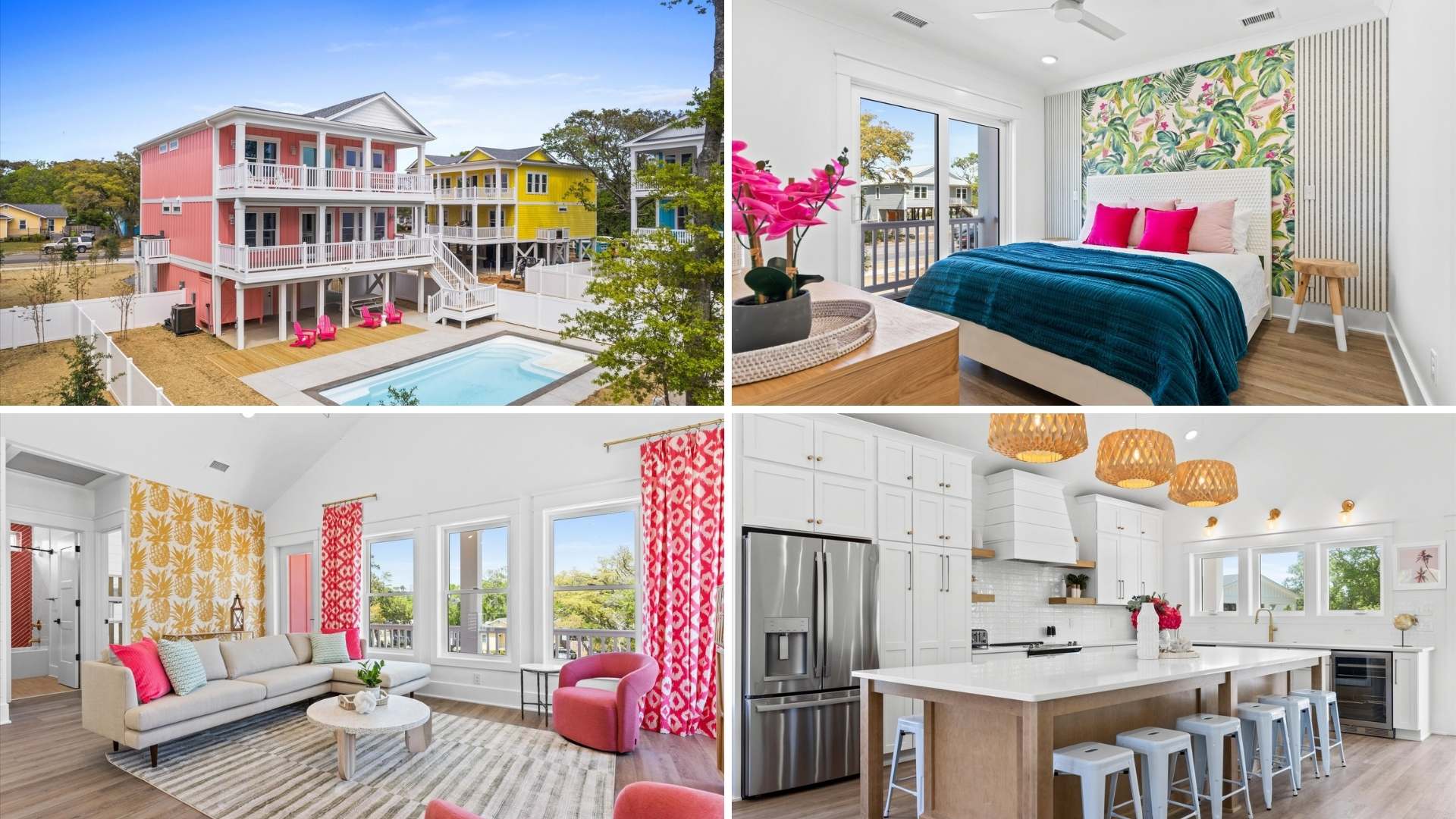 5 Bedroom Beach Retreat w/ Private Pool and Decks