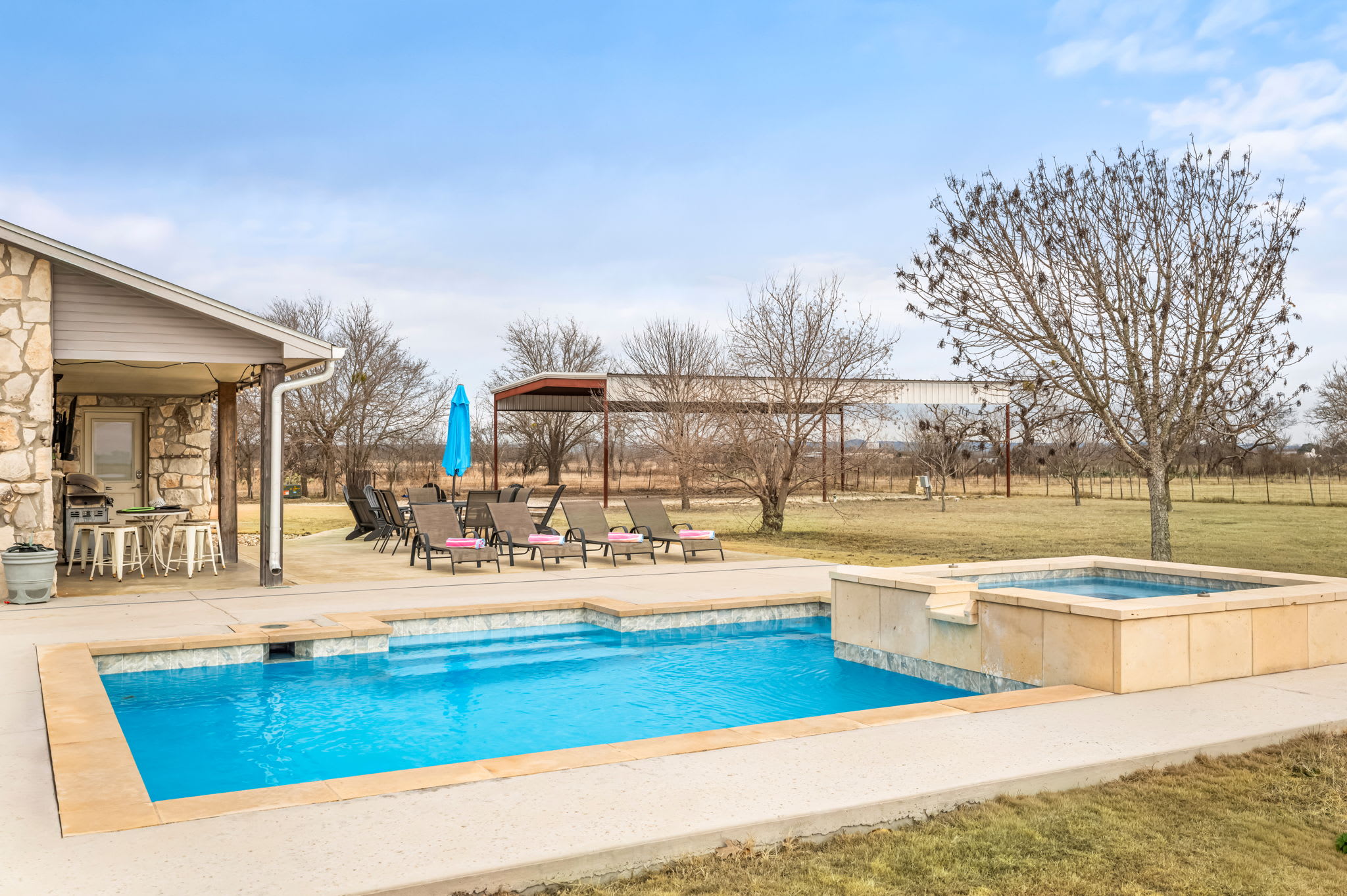 Wine Trail Oasis | Pool | Hot Tub | Near Luckenbach — Fredericksburg, TX — vacation rental