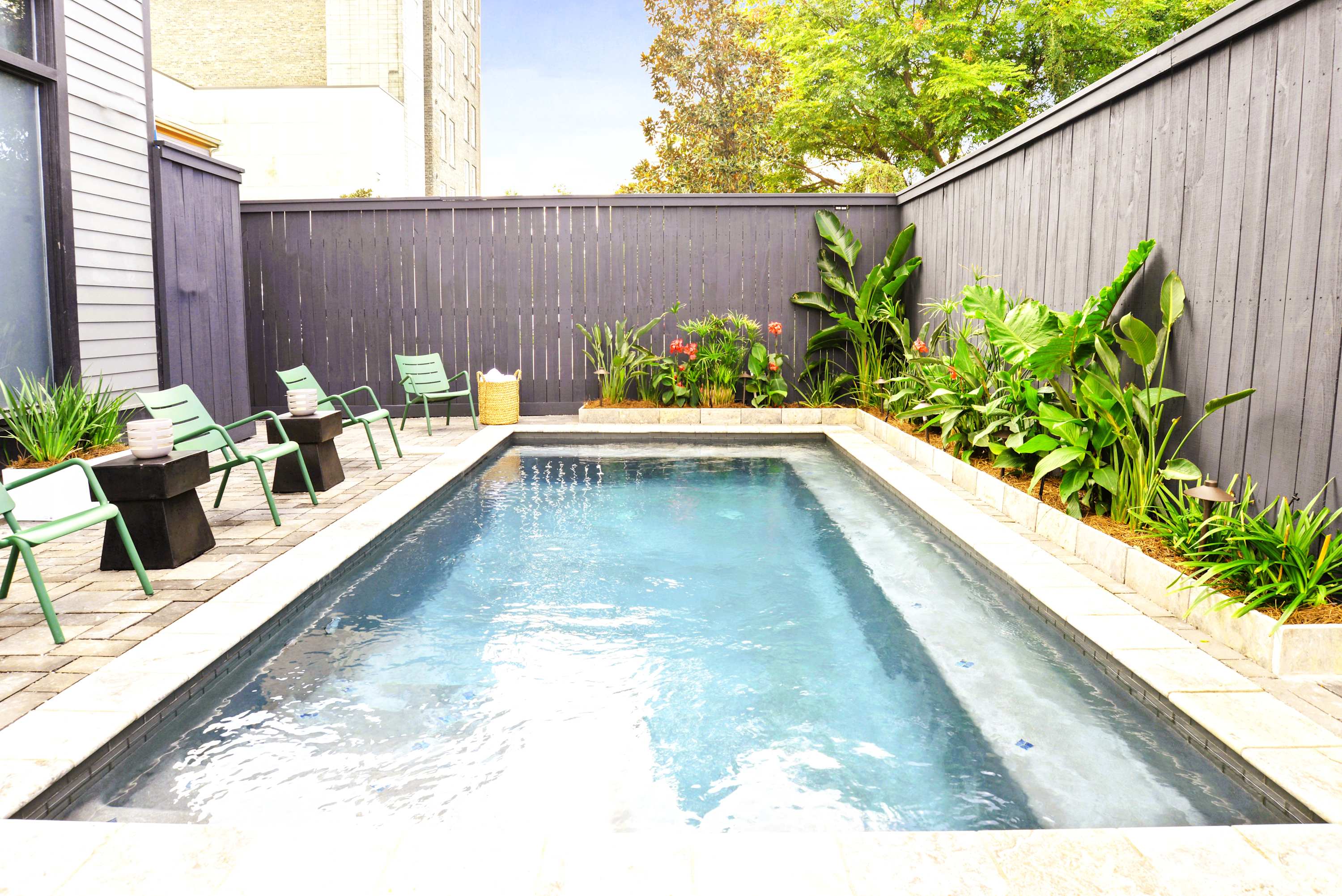 Private Heated Pool | 3 Luxury Residences — New Orleans, LA — vacation rental