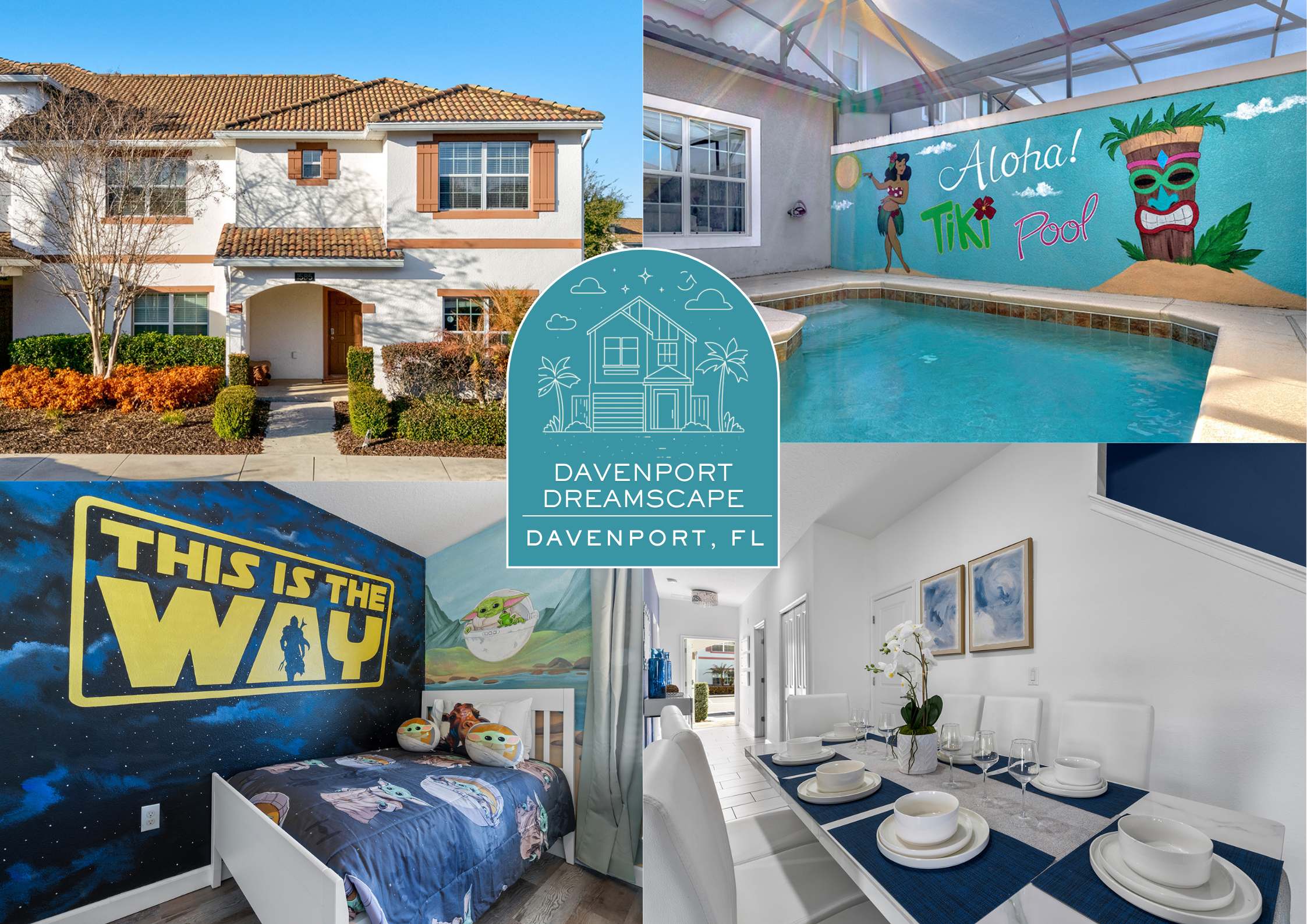 Resort Access • Pool • Sleeps 10 • Themed Rooms — Davenport, FL — vacation rental