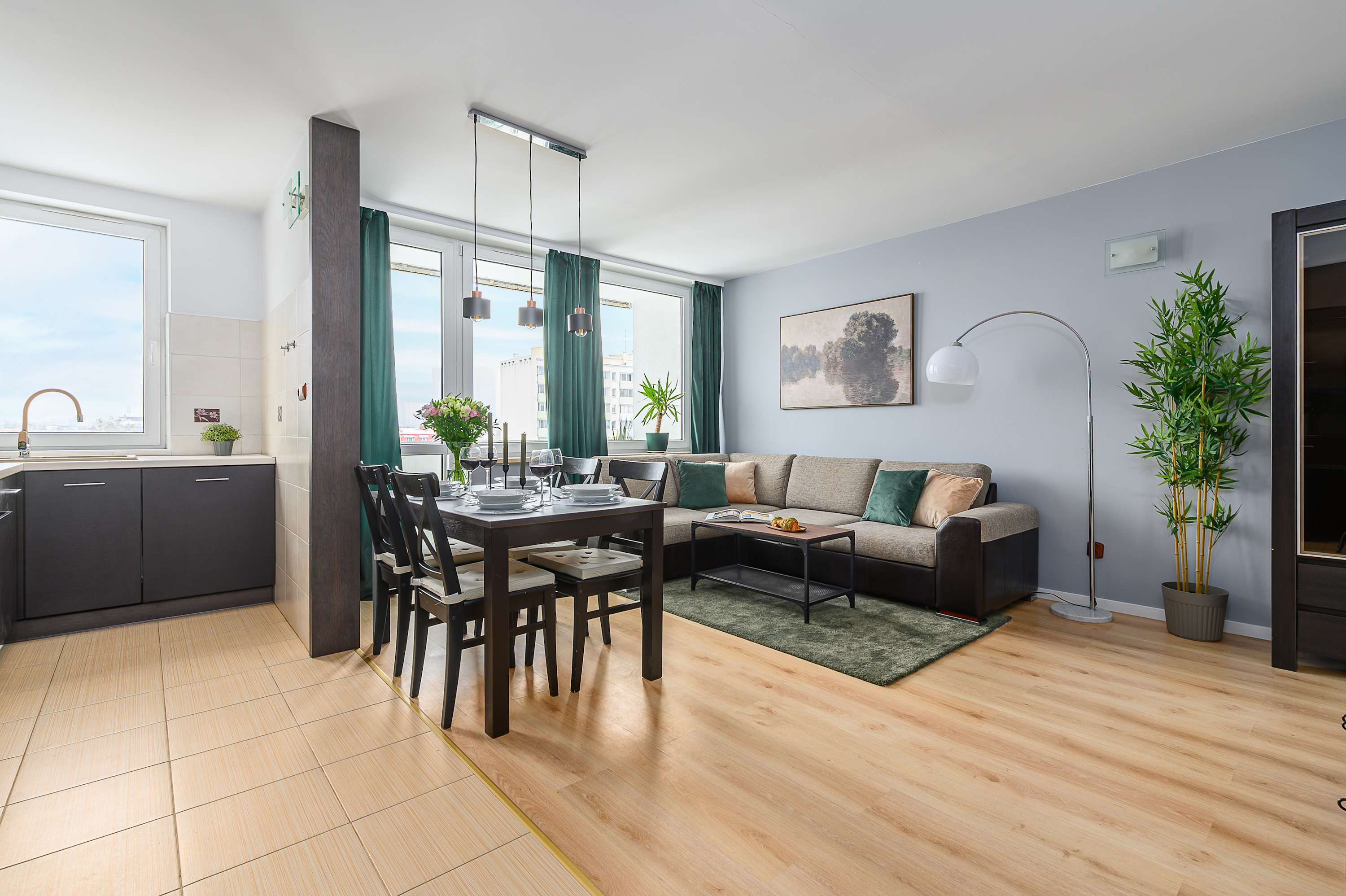 Lumina 3-rooms apartment with parking