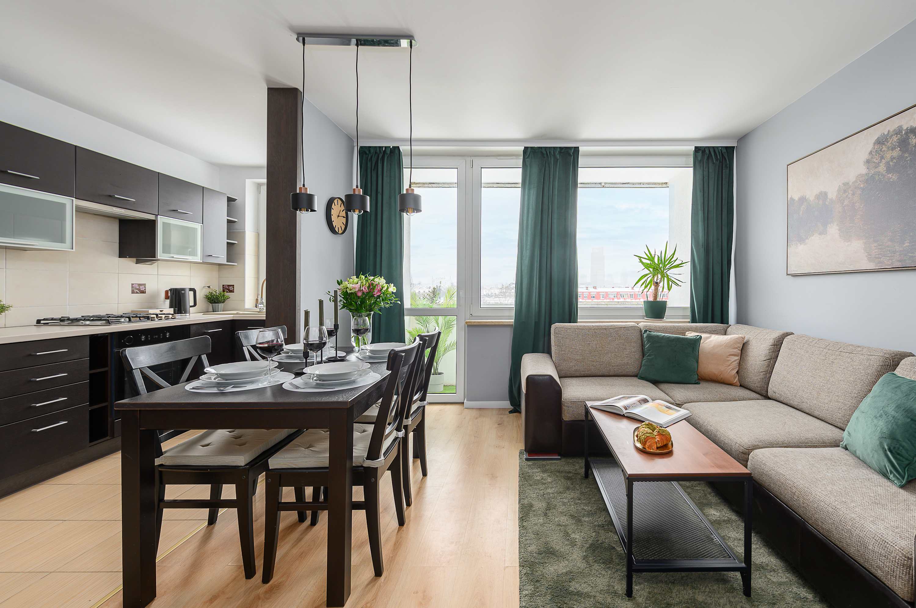 Lumina 3-rooms apartment with parking