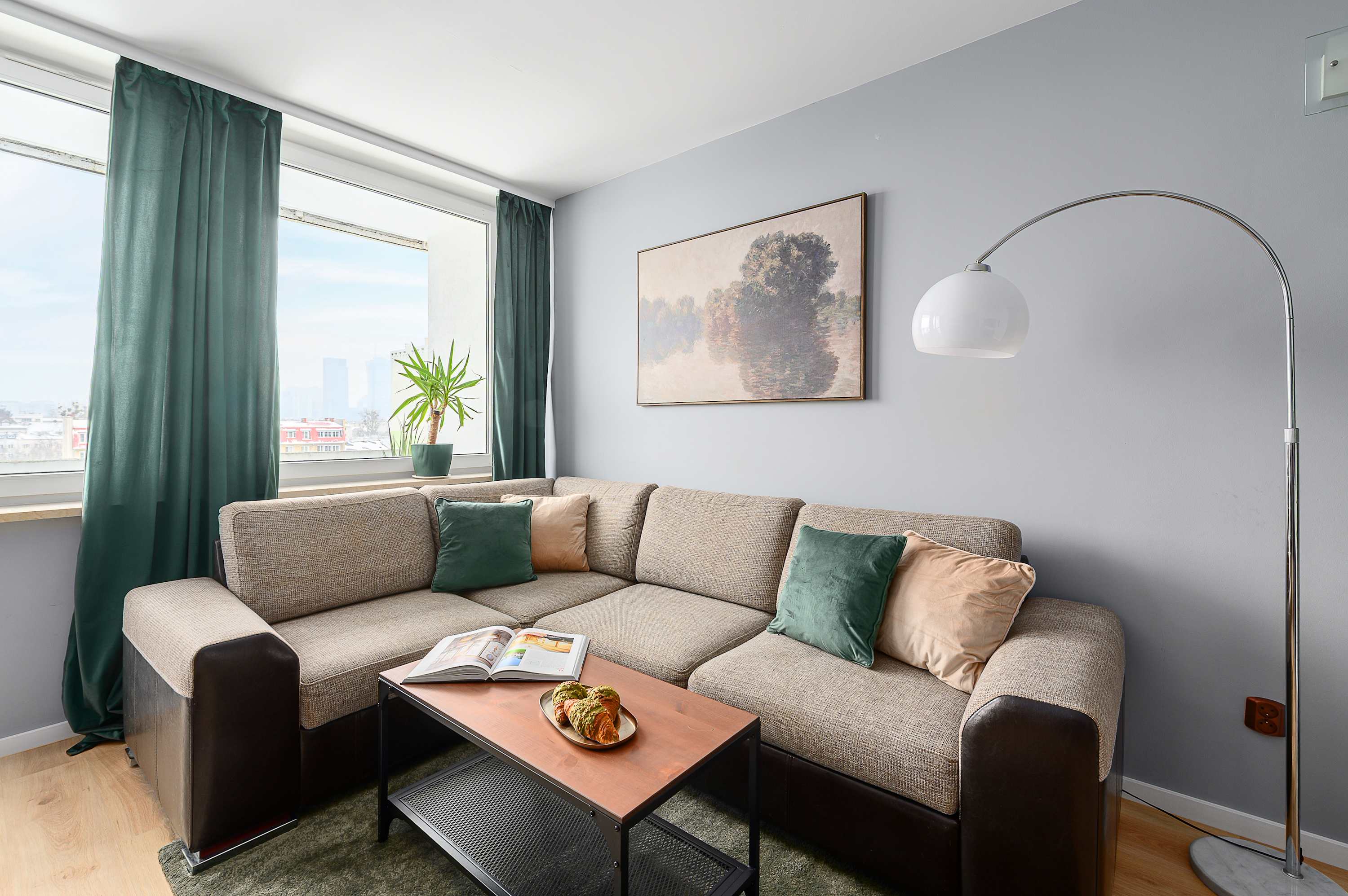 Lumina 3-rooms apartment with parking