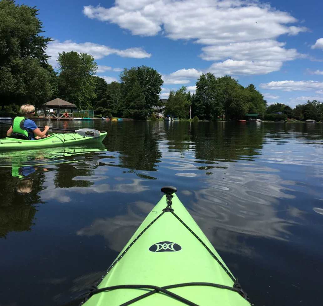 Canoeing & kayaking on Pigeon & Sturgeon Lakes — perfect for summer paddling and exploring scenic waterways.