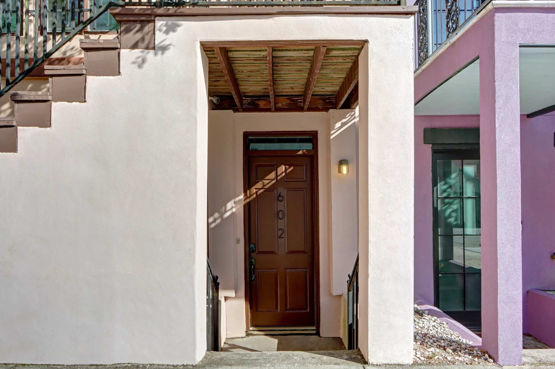 Entry to the lower unit