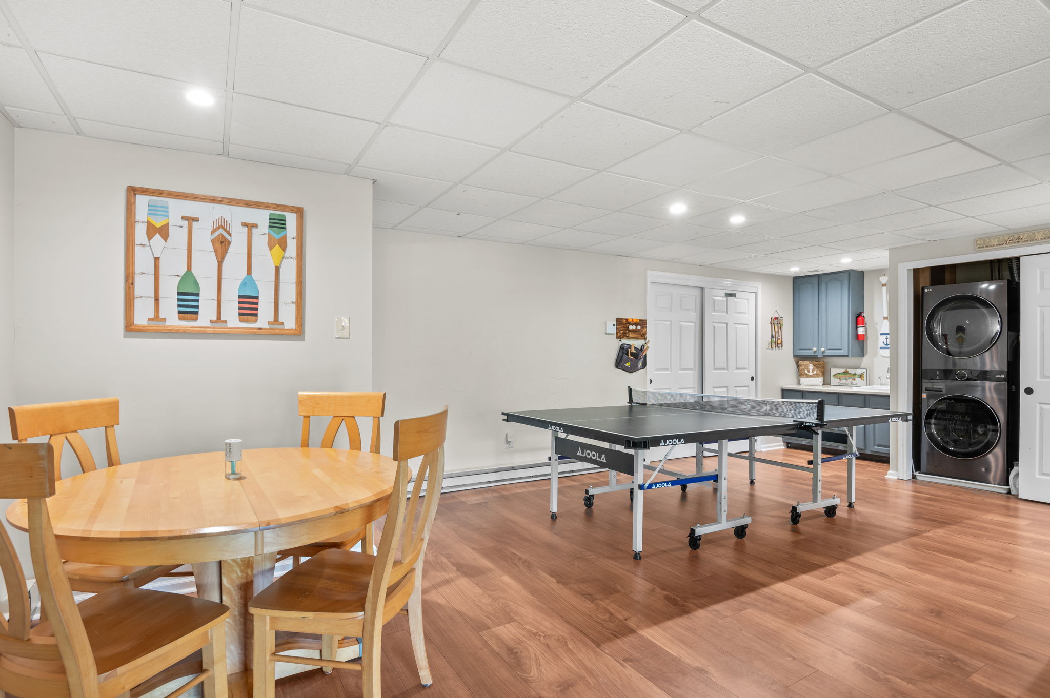 Challenge your crew to a match at the ping pong table in the game room