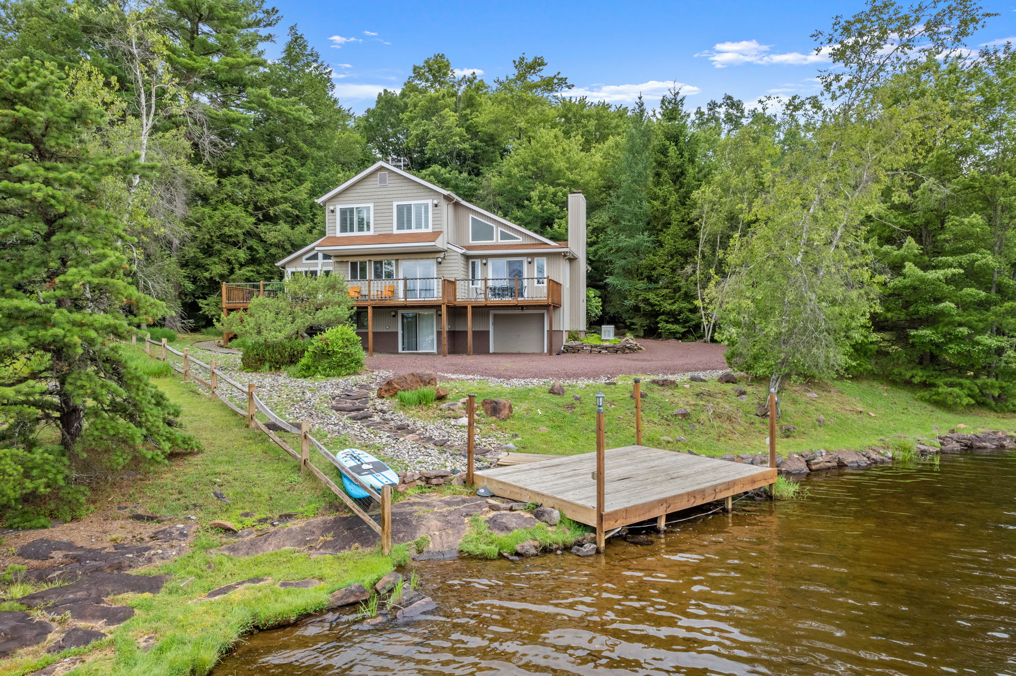 Lake Front, Game Room, Private Dock, and More!
