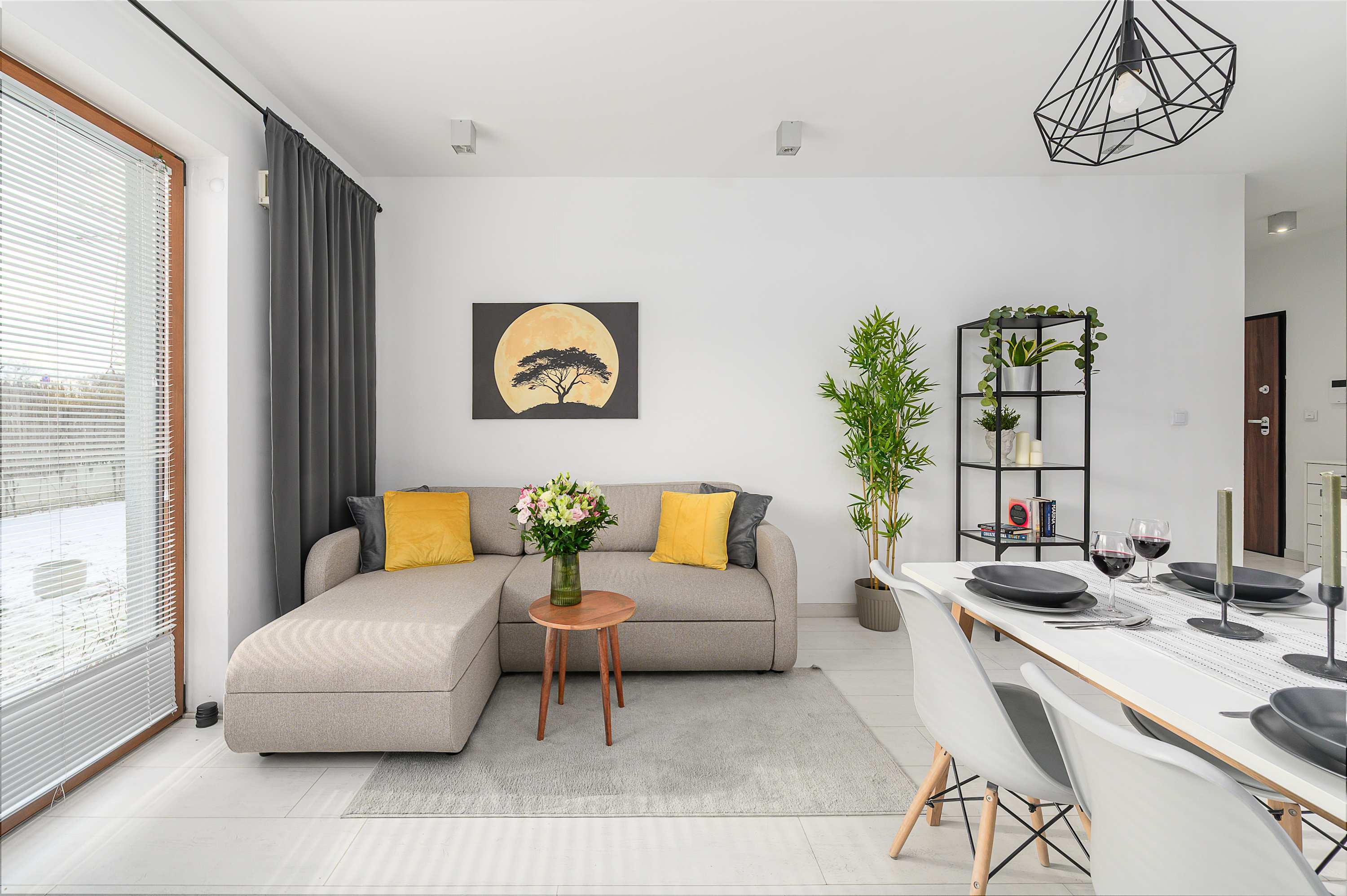 Lumina Family Apartment patio with private garden