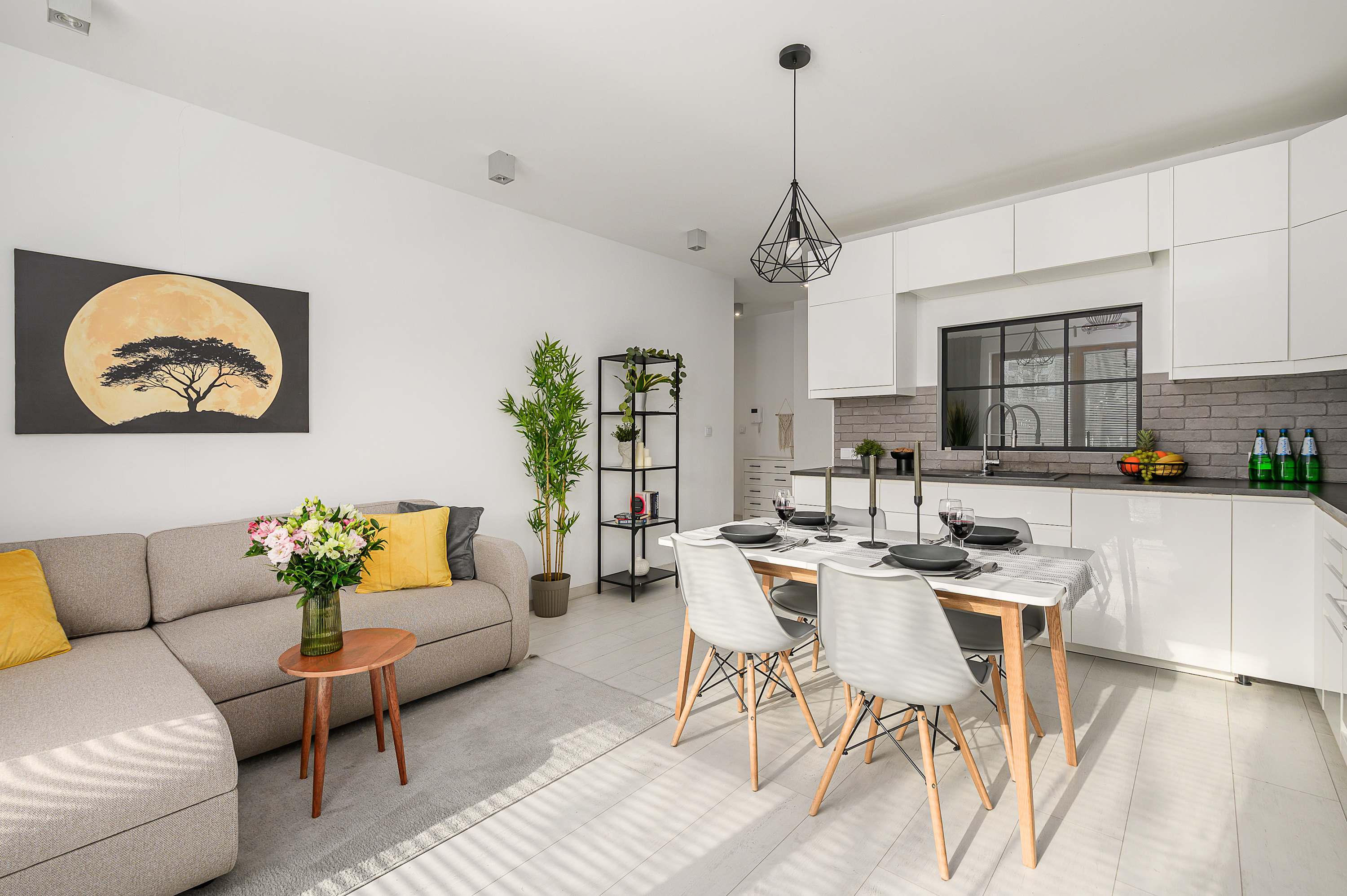 Lumina Family Apartment patio with private garden