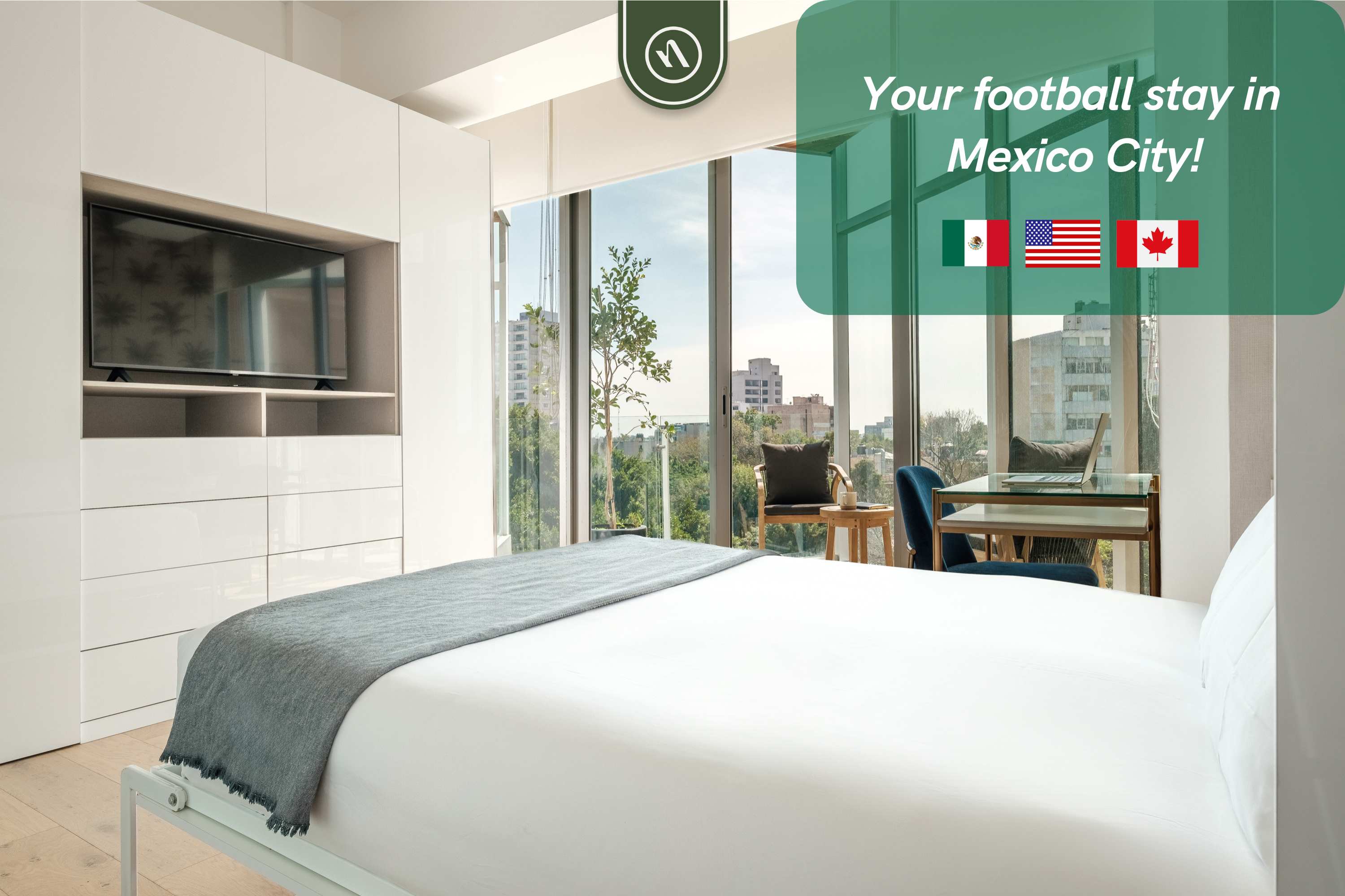 2026 Soccer Season Escape - Condesa Stay - AC — Mexico City, Ciudad de México — vacation rental