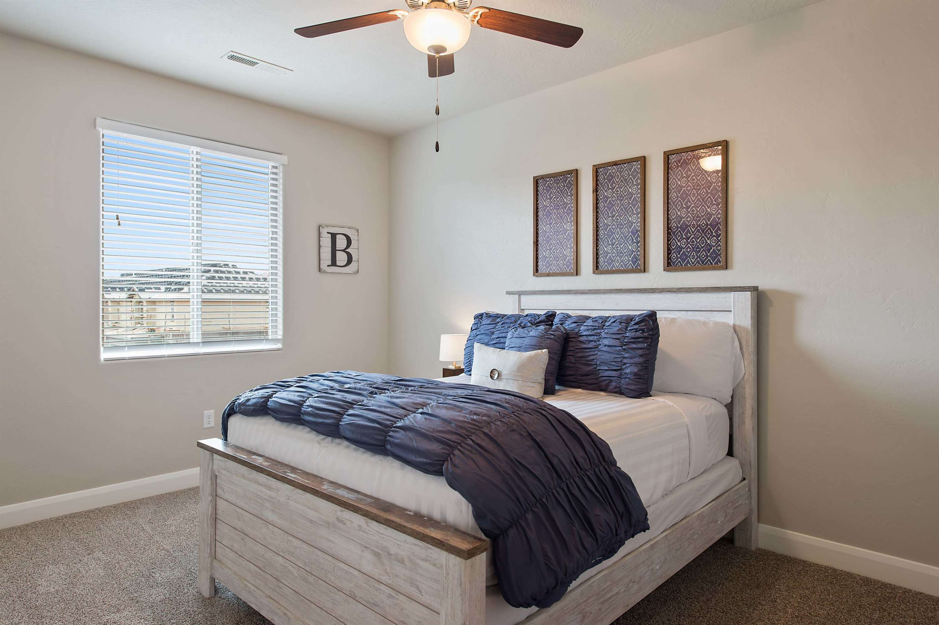 105 - Master bedroom 2 upstairs with queen bed