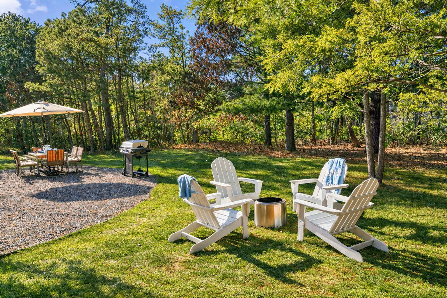 Charming Retreat with AC, Fire Pit, Game Room! — Orleans, MA — vacation rental