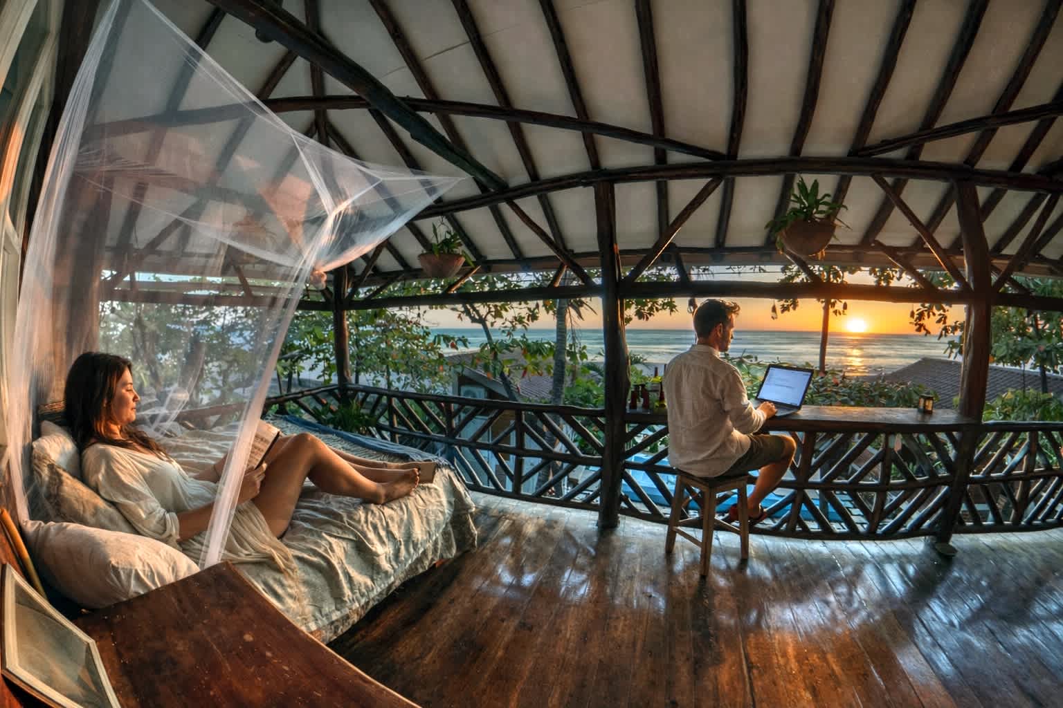 Beachfront 1-of-a-kind house w/AC, Pool, Wifi, ATV