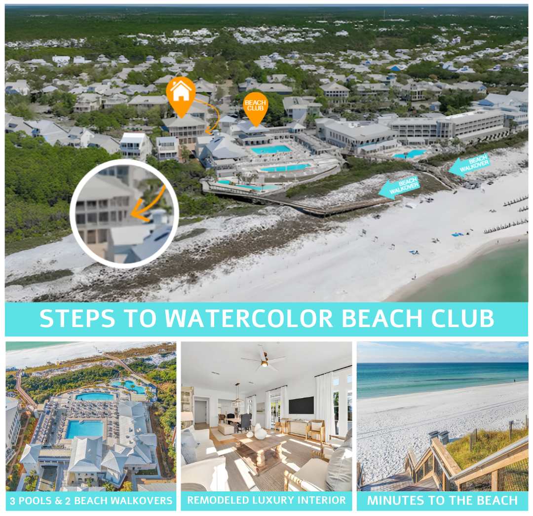 Closest Condo to Beach Club, Partial Gulf Views