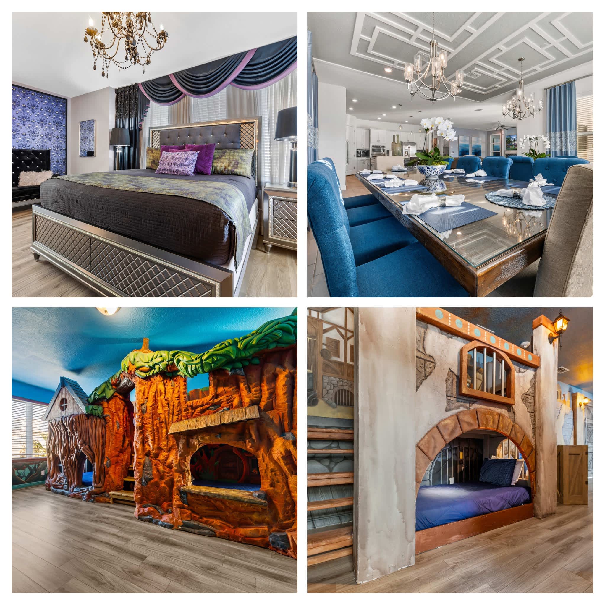 Happiest Home on Earth - Custom Pirate & Nature Bunks, 8 King Suites, Theater & Pool 2
