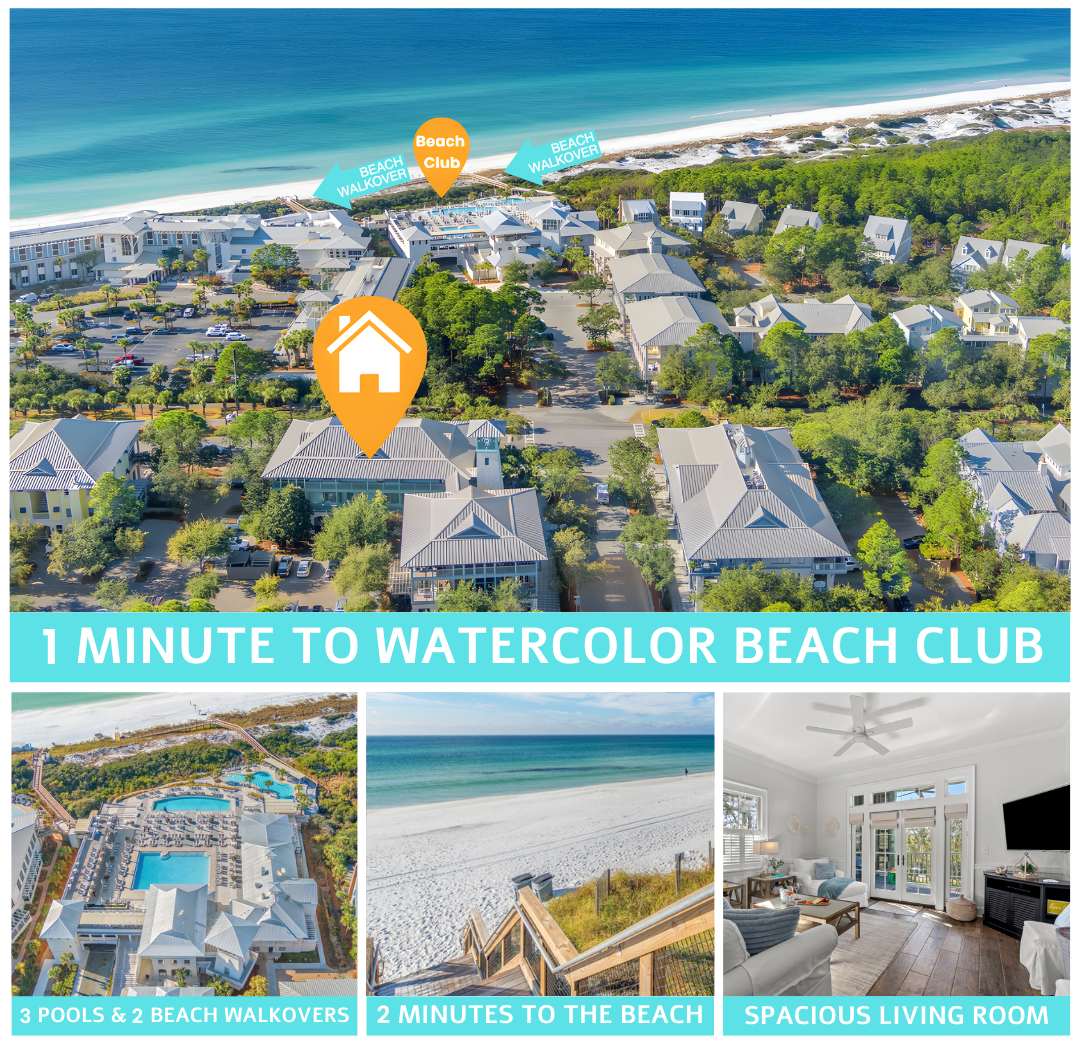 30A Luxury Condo, Bikes & Beach Club Access