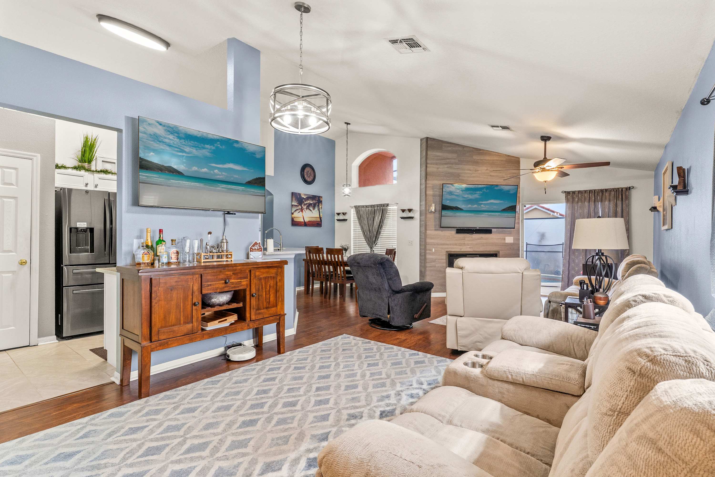 Double the living = double the vacation mood