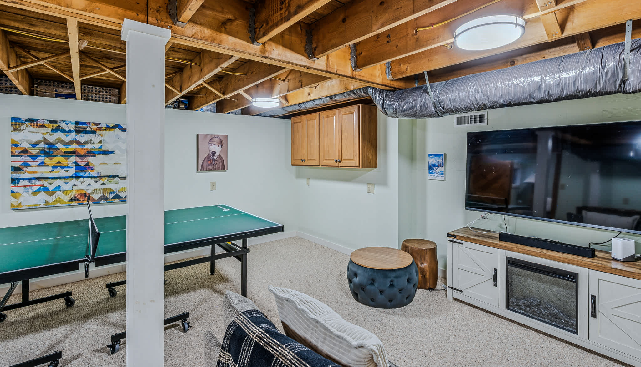 Farm-Adjacent Lodge Cabin with Game Room + Views