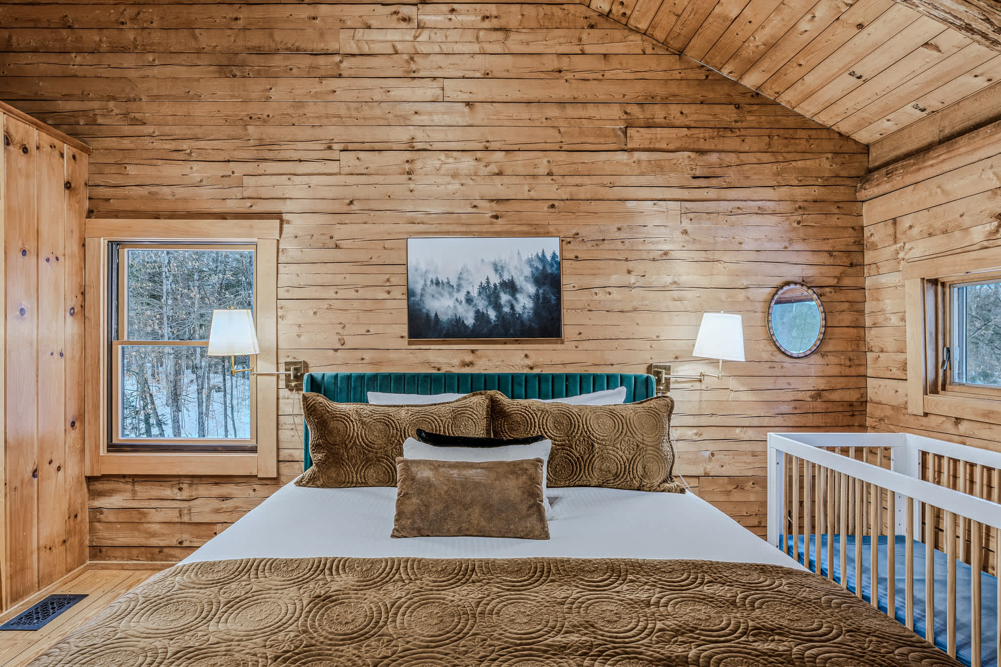 Farm-Adjacent Lodge Cabin with Game Room + Views