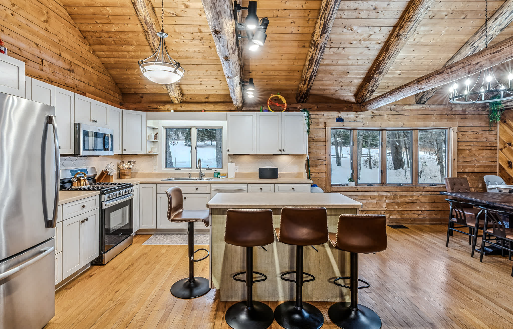 Farm-Adjacent Lodge Cabin with Game Room + Views