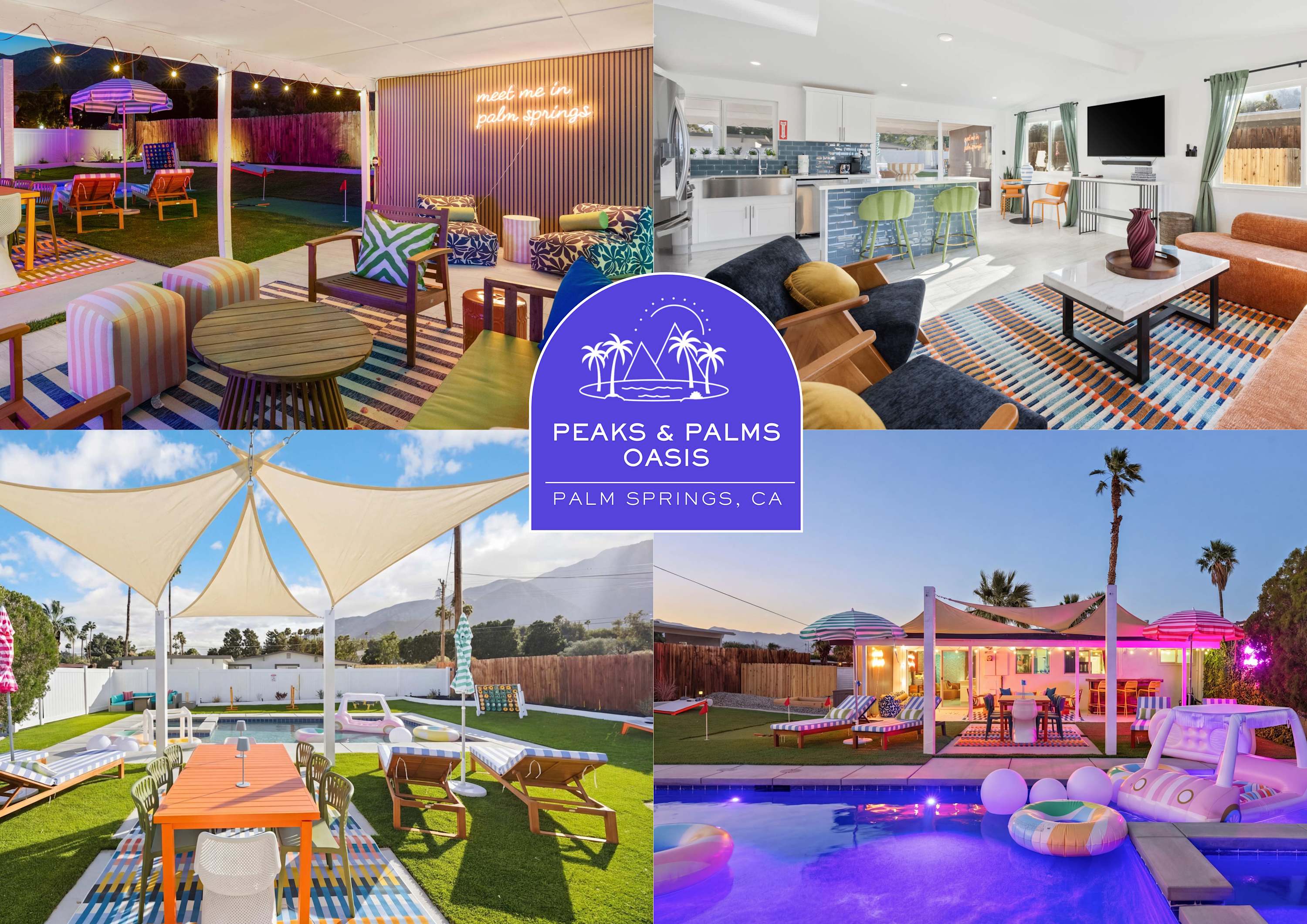 Peaks & Palms Oasis - Heated Pool - Lounging - Games — Palm Springs, CA — vacation rental