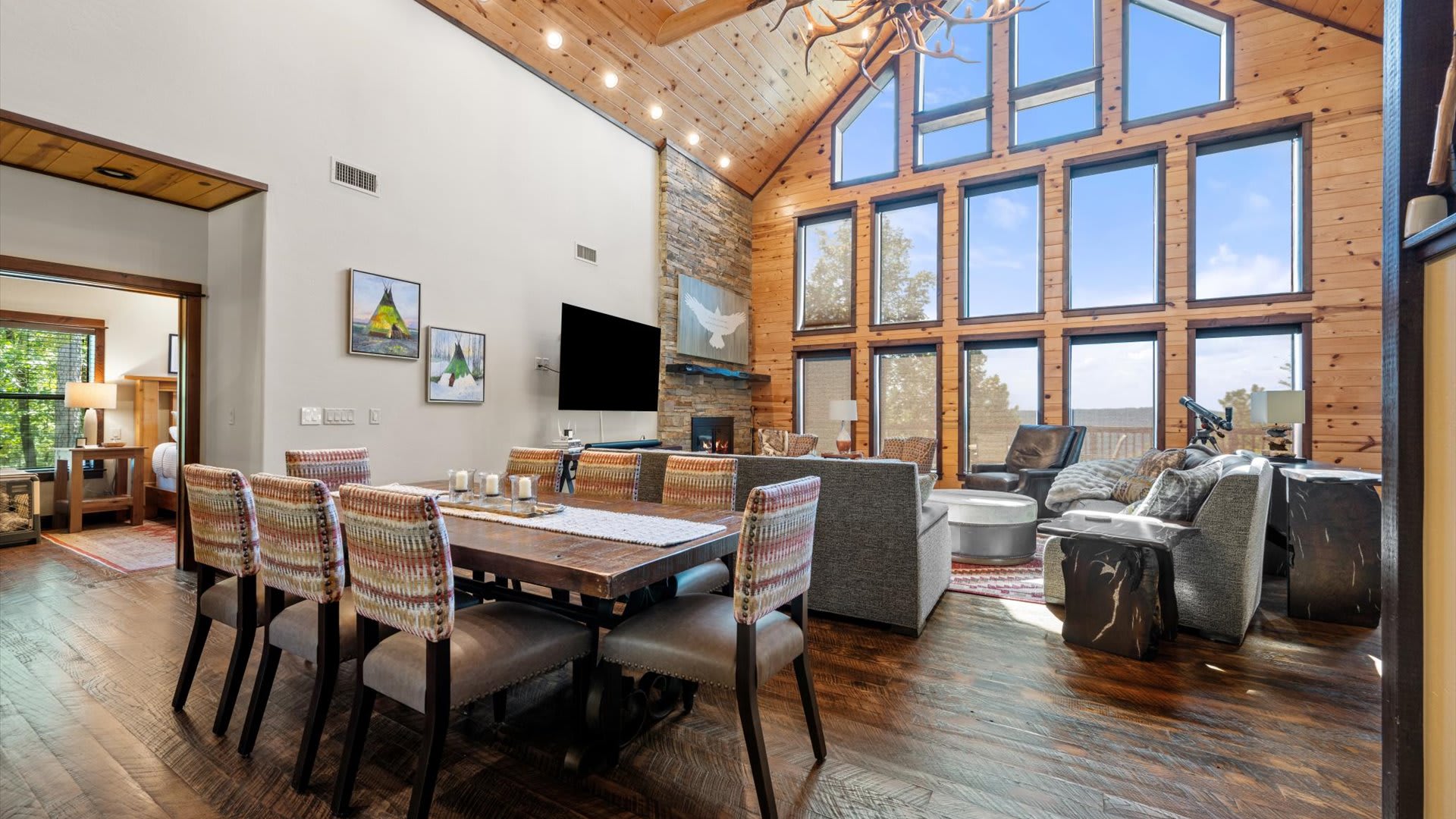 New! Unbelievable Views! Gourmet Kitchen! Firepit!