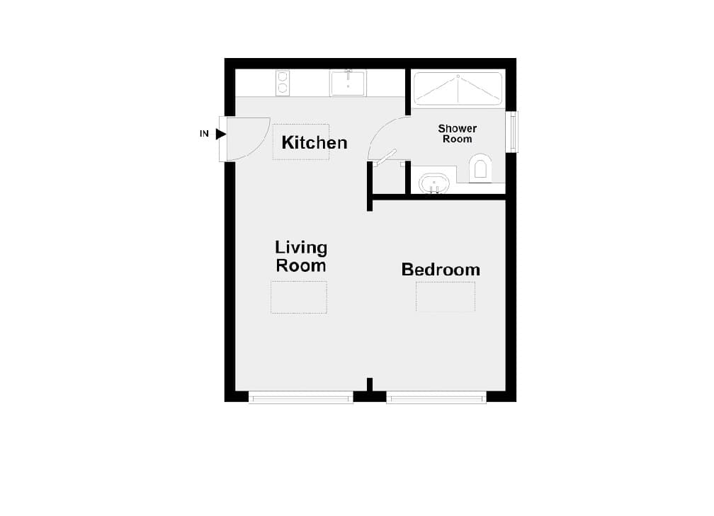 Annexe floorplan.