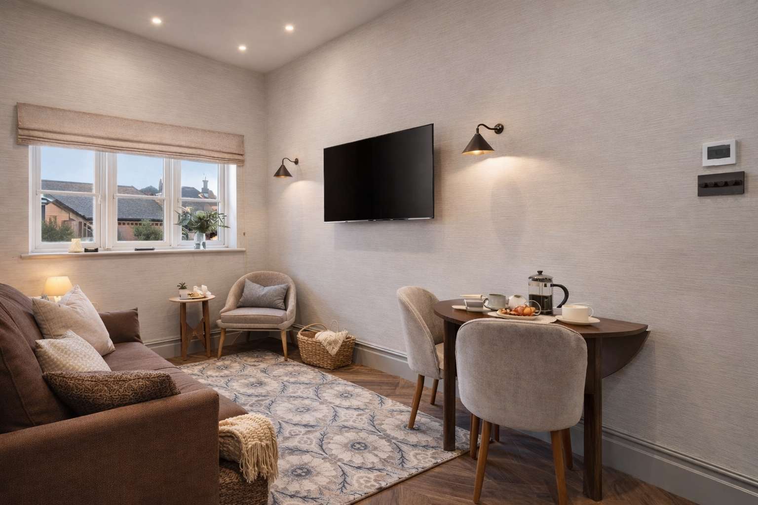 Unwind in comfort after a day at a Goodwood event or exploring the local area.