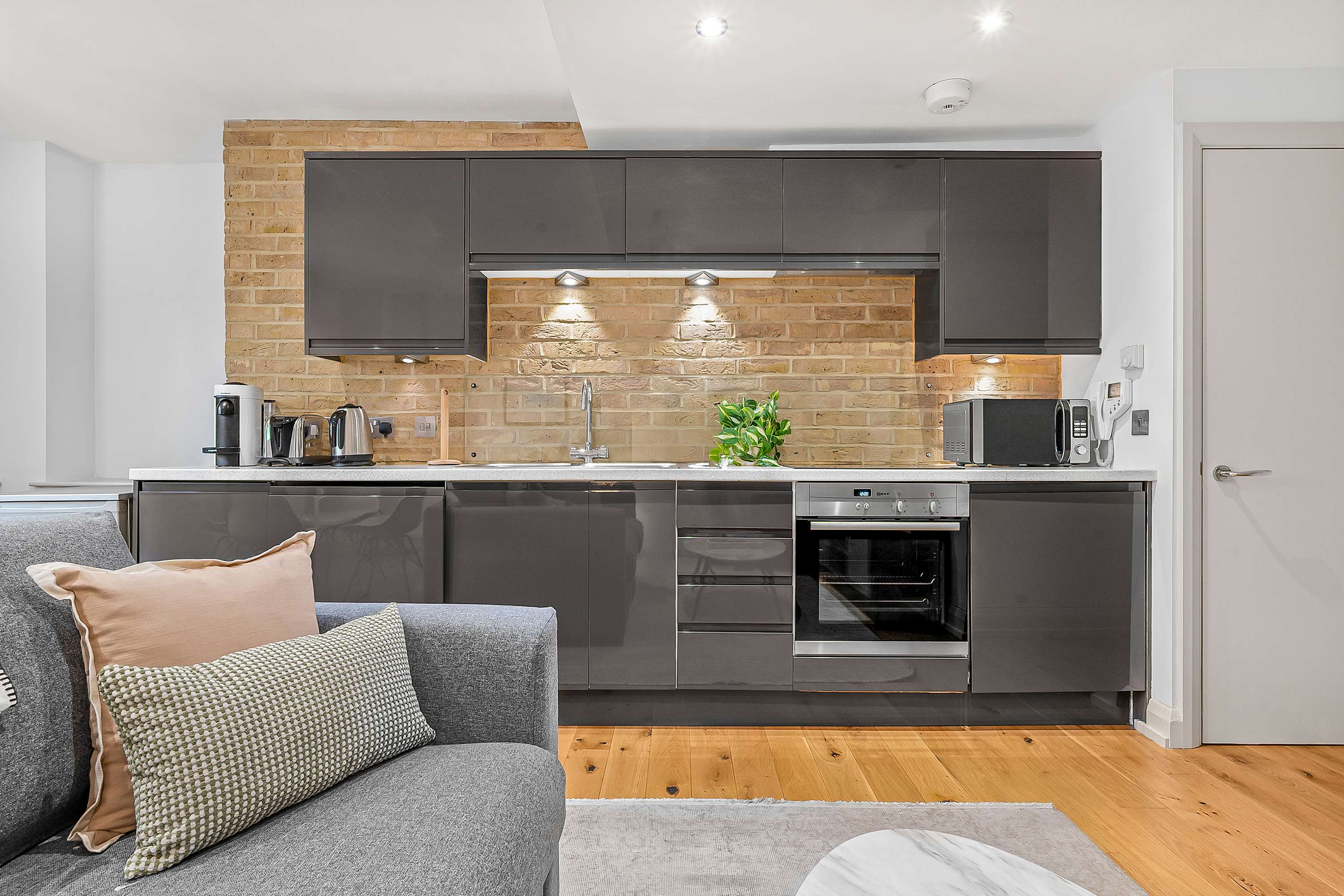 Central Soho 1-Bed - Brick Kitchen - Sleeps 4 in Bateman Street, 4 W1D - Property image 11 - VivreStays