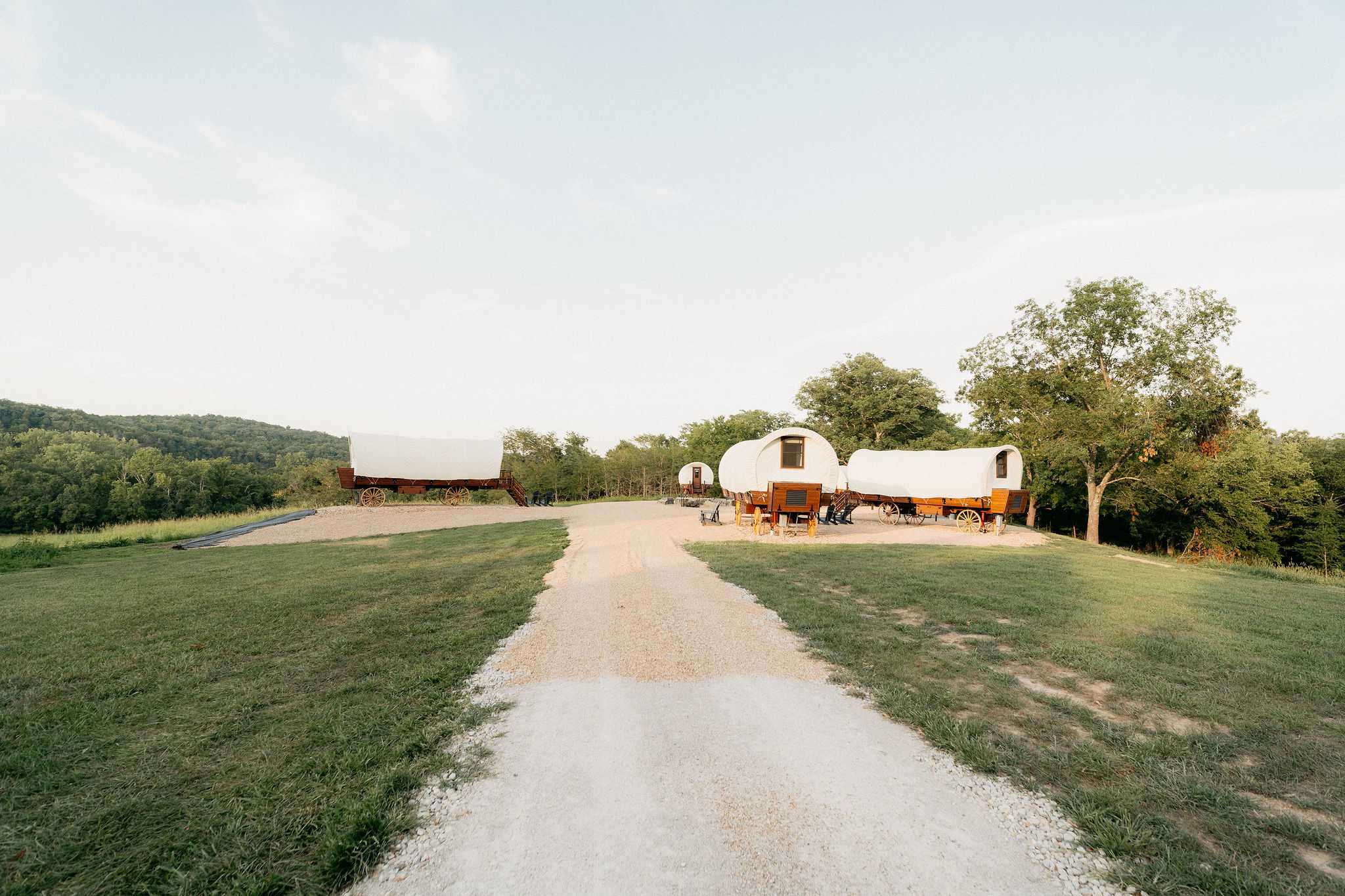 Entrance to Conestoga Wagons