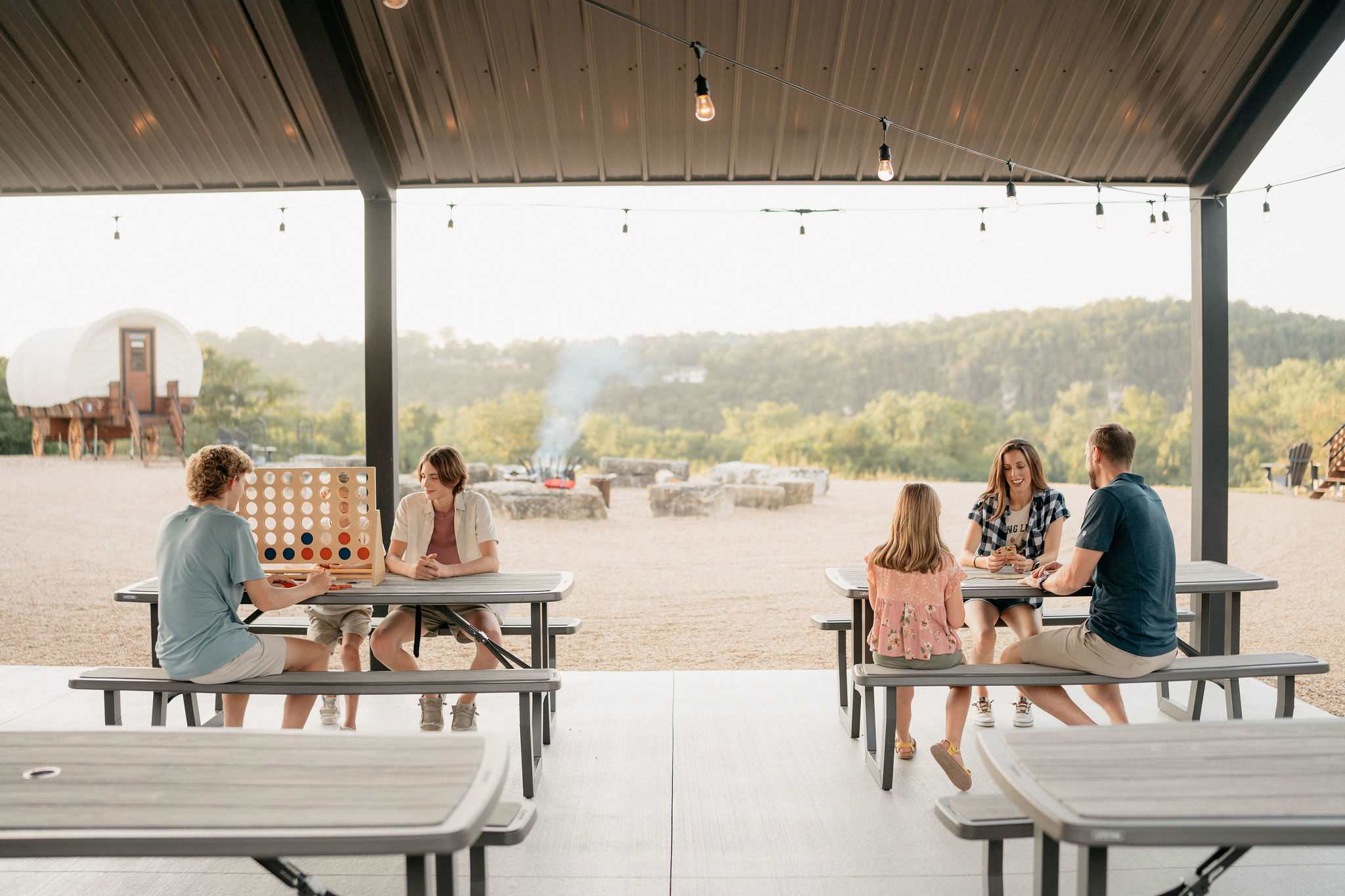 Family Glamping Wagon | Ranch + Lake Taneycomo