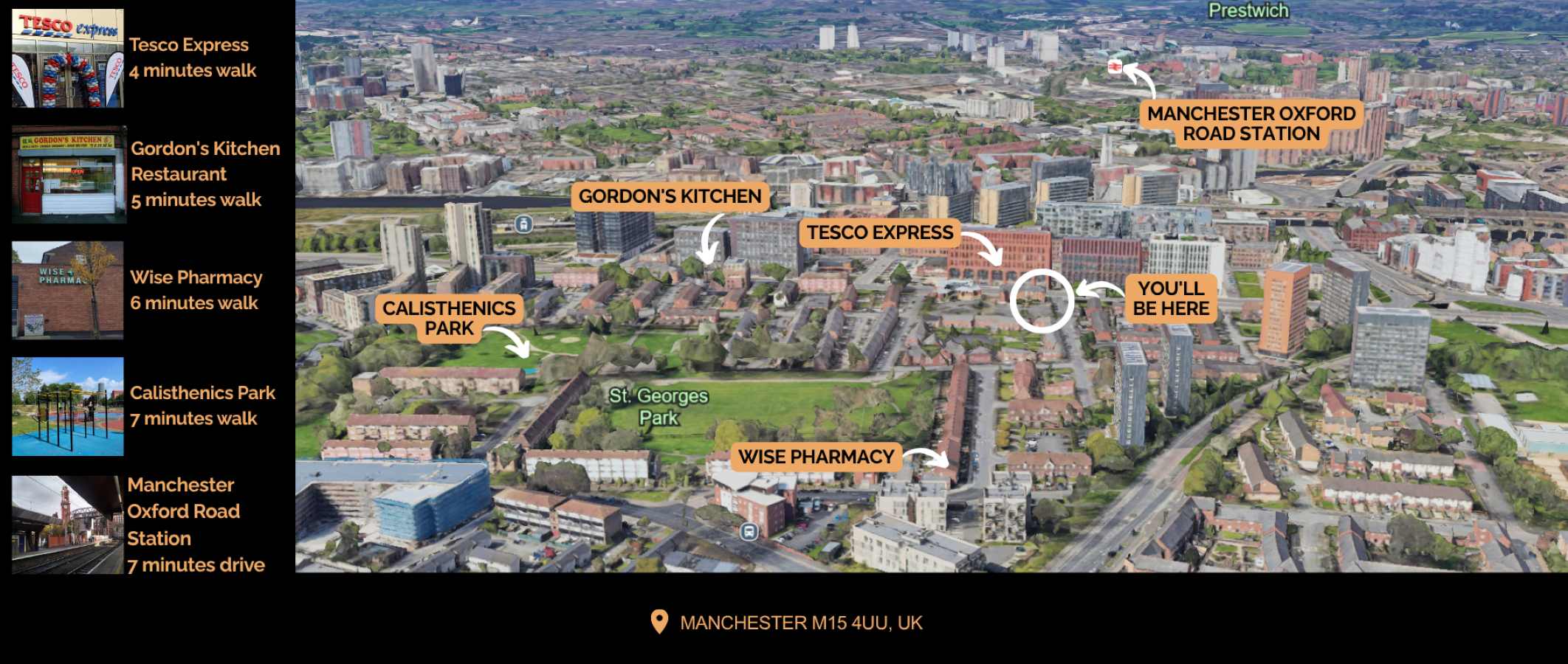 Modern 2BR Apartment with Wifi in Manchester in 7 Spinners Way M15 4UU - Property image 32 - VivreStays
