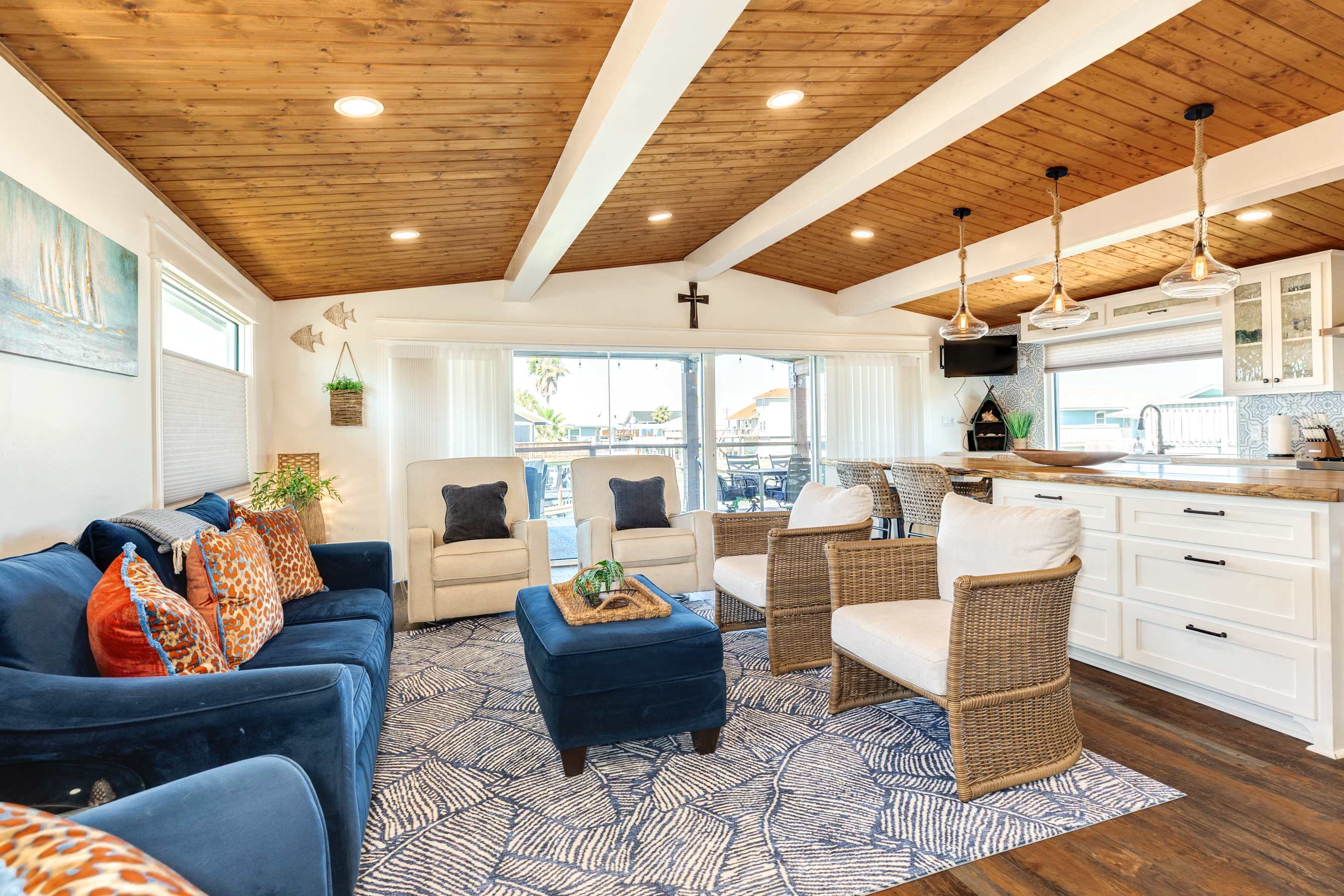 The Oasis Private Pool Bayfront Fire Pit 8