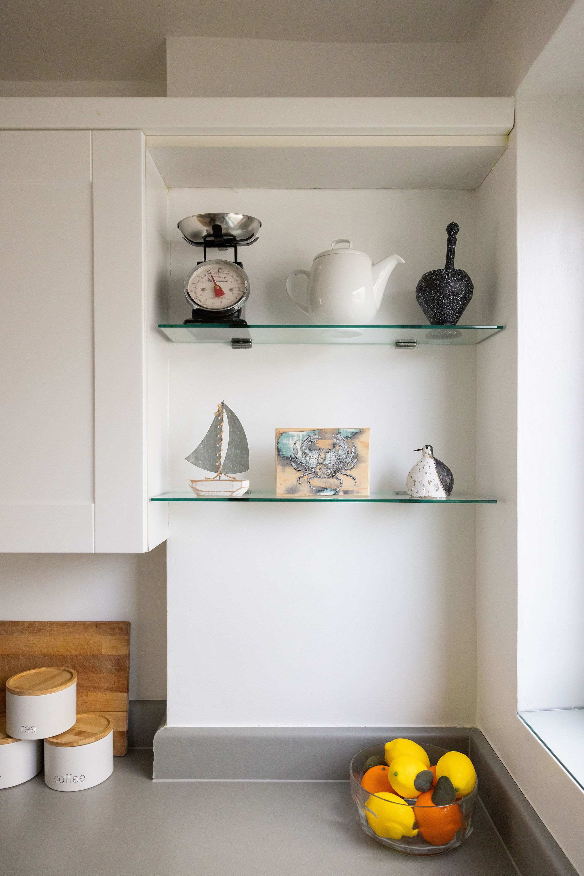 Stylish modern kitchen with elegant finishes