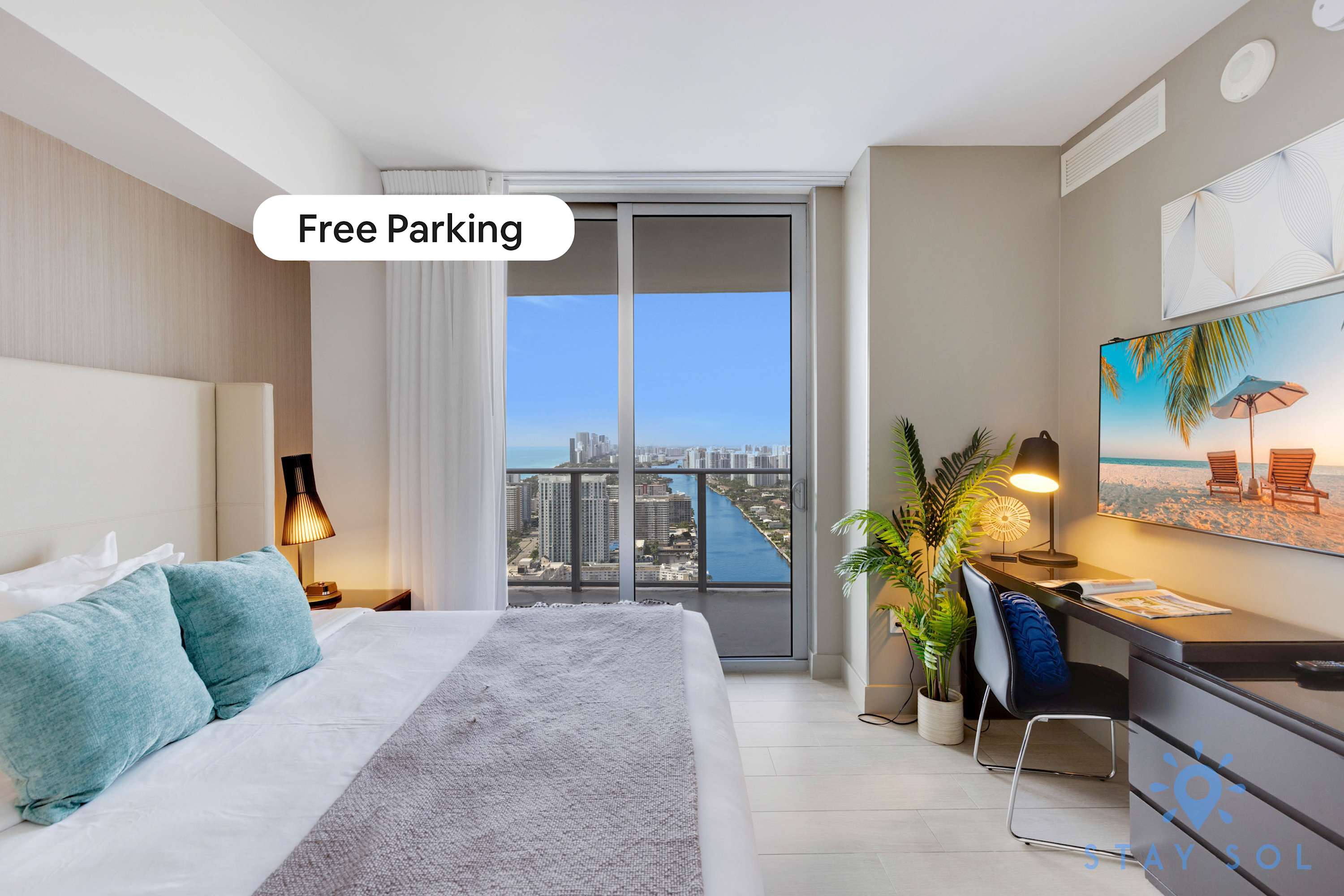 3BR Apartment with Views and Complementary Parking