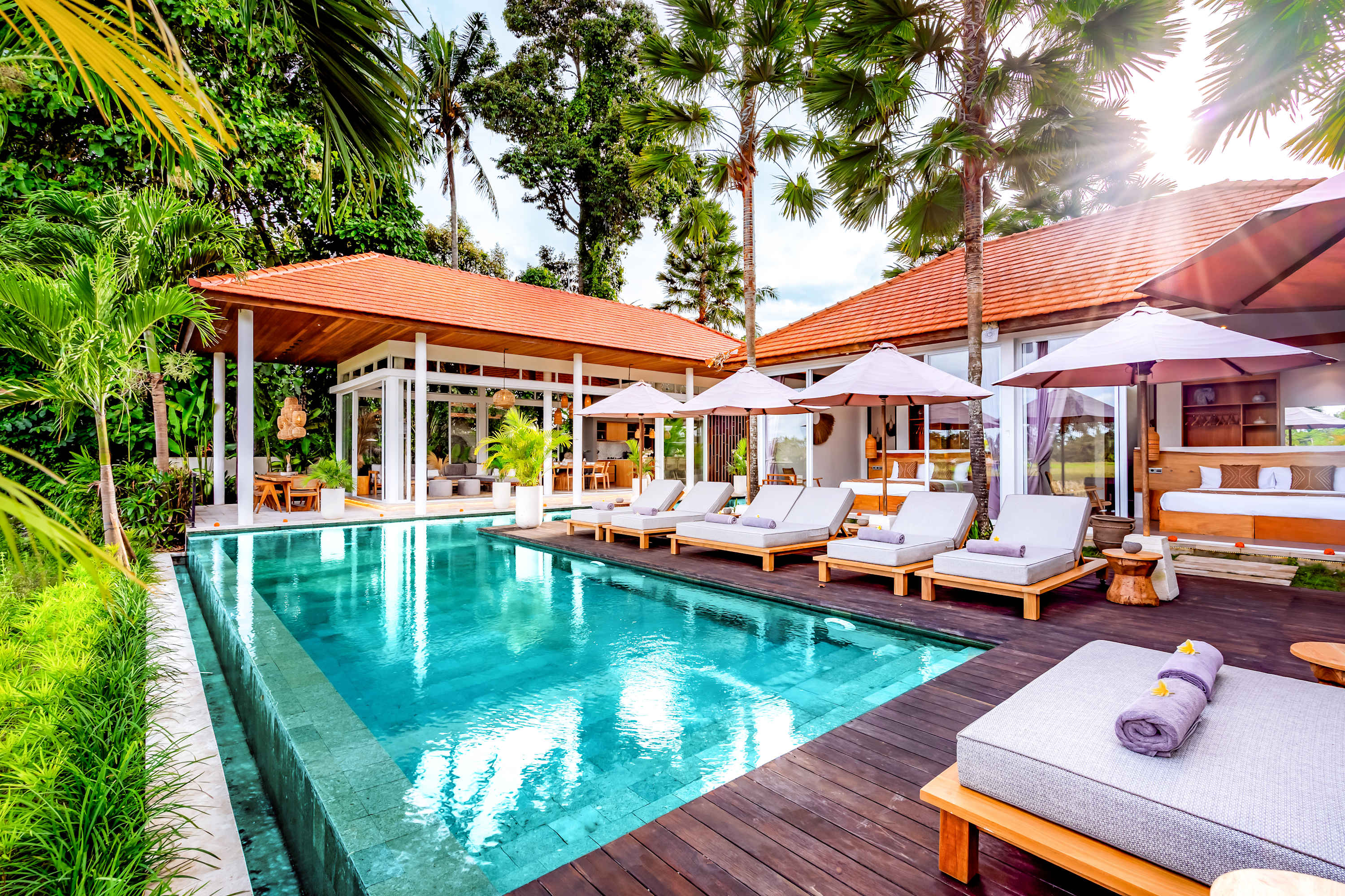 Villa Noemie : 5 BR Family-Friendly w/ Huge Pool — Ubud, Bali — vacation rental