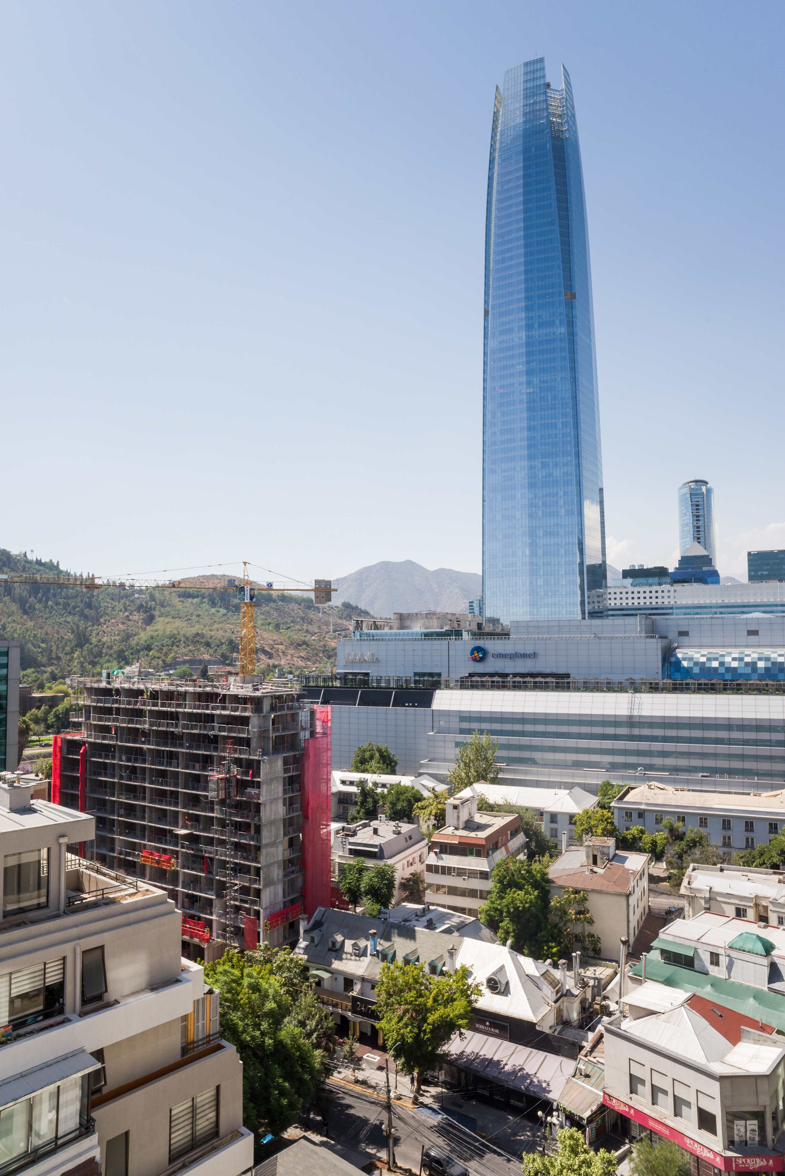 Enjoy breathtaking city views from your apartment, featuring iconic skyscrapers and vibrant urban life.