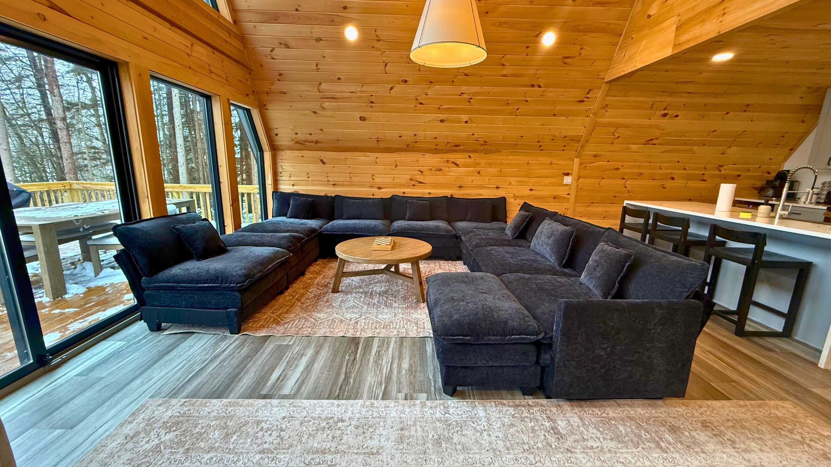Pines A-Frame Cabin | Sauna | HotTub 