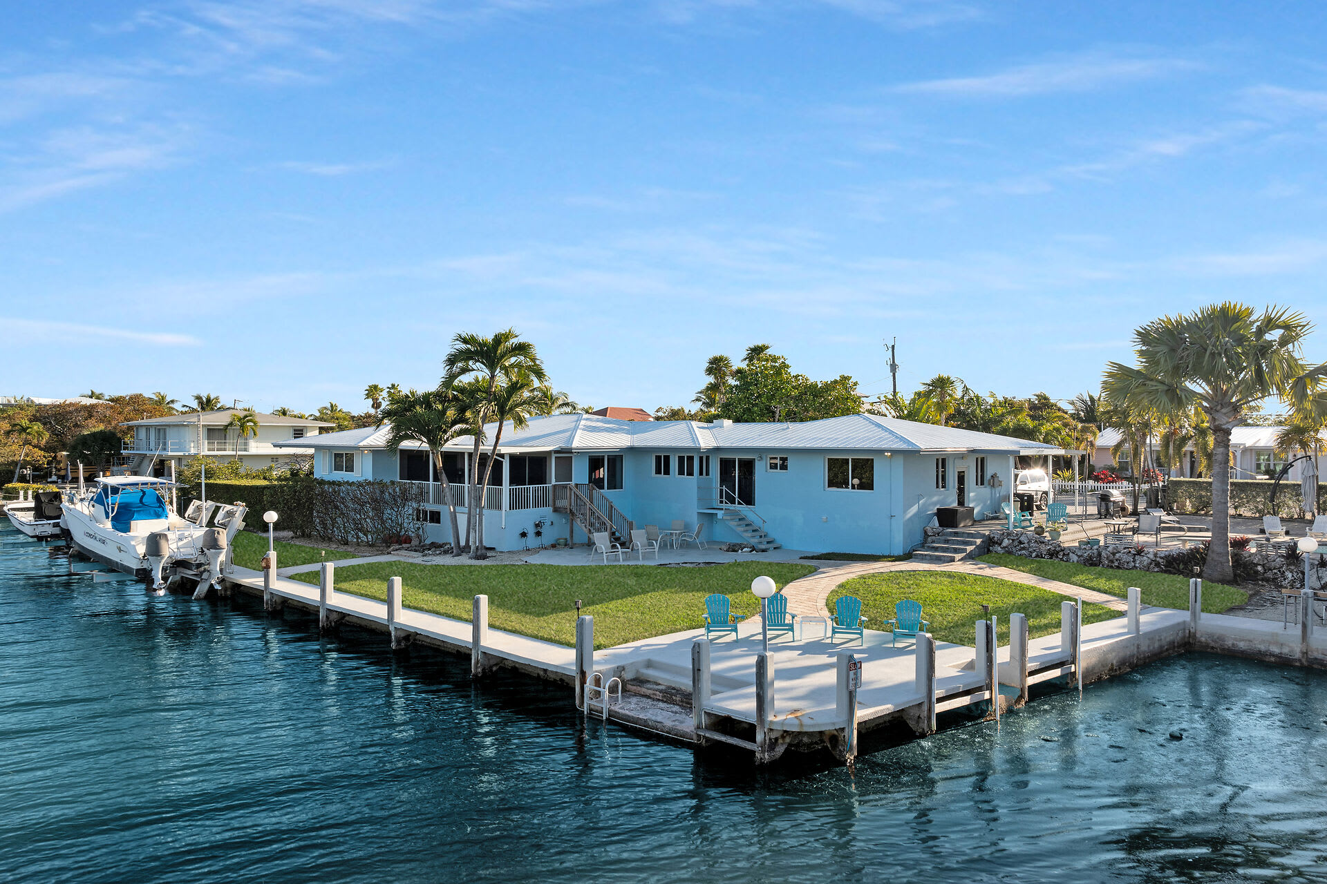 Beautiful Gulf-front home with pool and deep water dockage — Marathon, FL — vacation rental