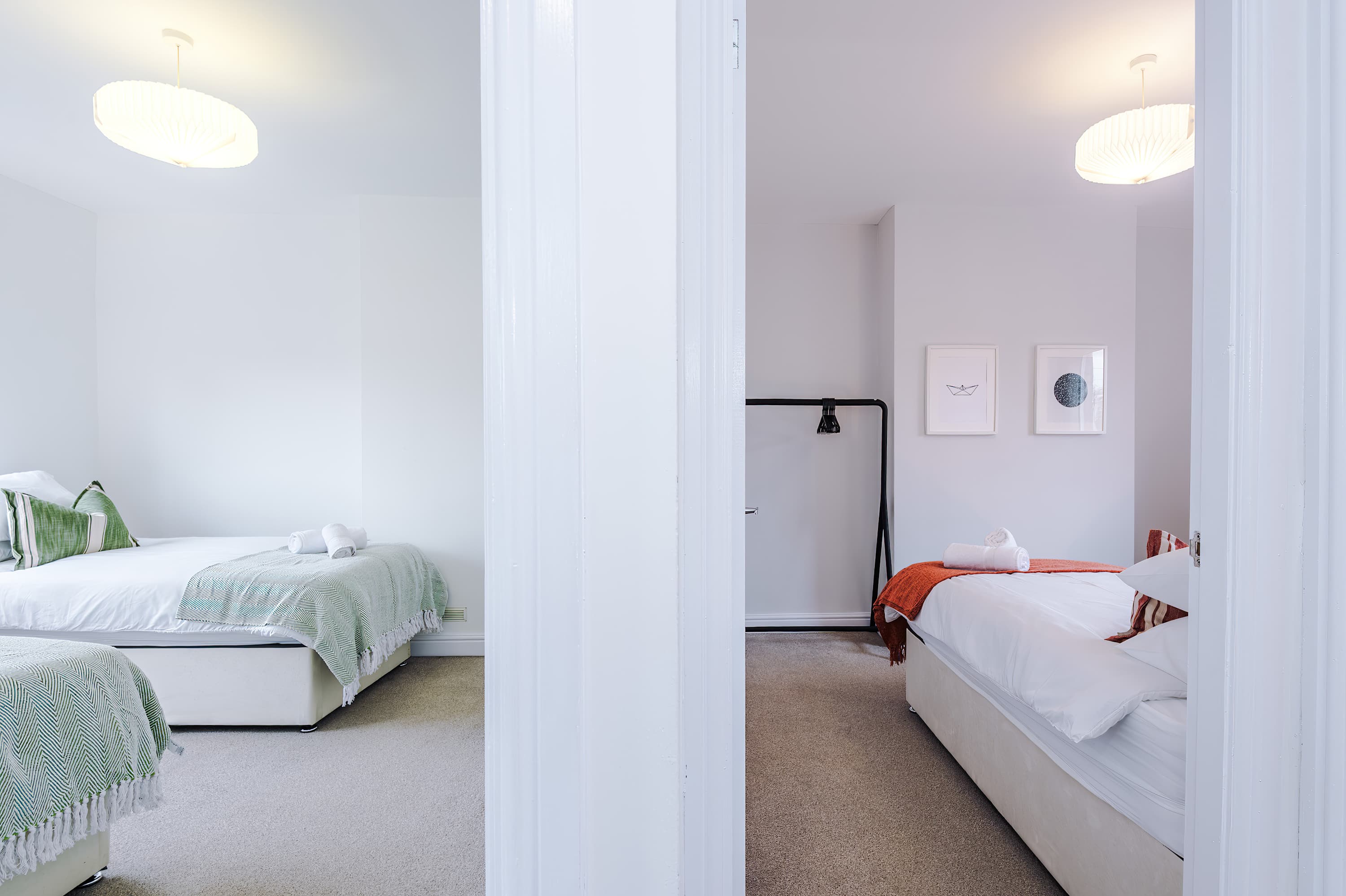 Bright 3BR Home Sleeps 6 - 4 mins from Bentley in 10 White Avenue CW2 7SH - Property image 18 - VivreStays