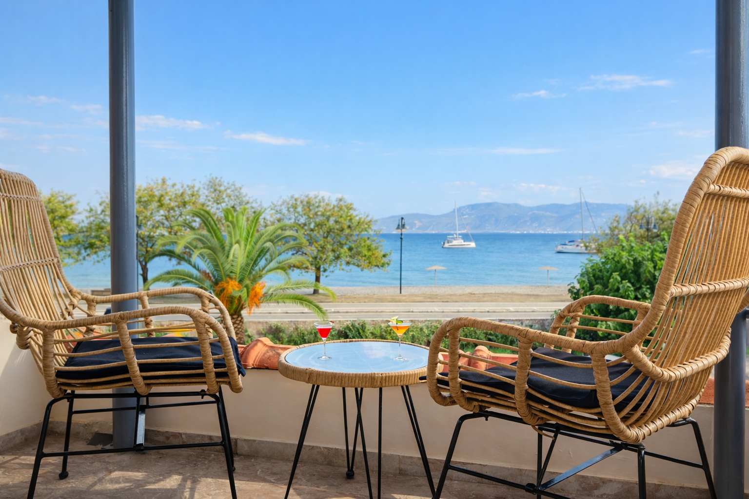 Beachfront Villa Psani - Escape with Garden — Nafpaktos, Nafpaktos — vacation rental