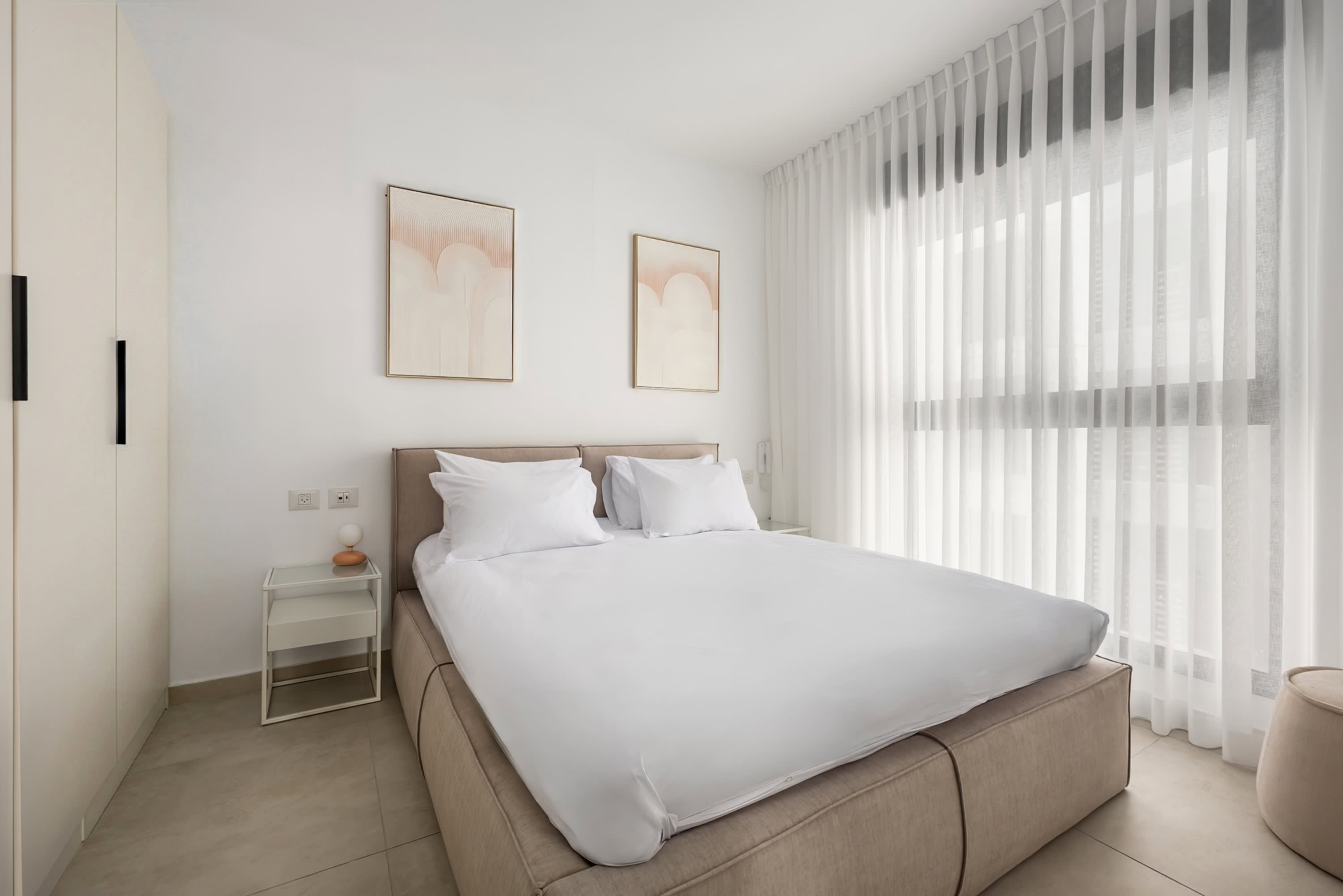 Premium 2BR | Steps to Beach • Balcony • Mamad