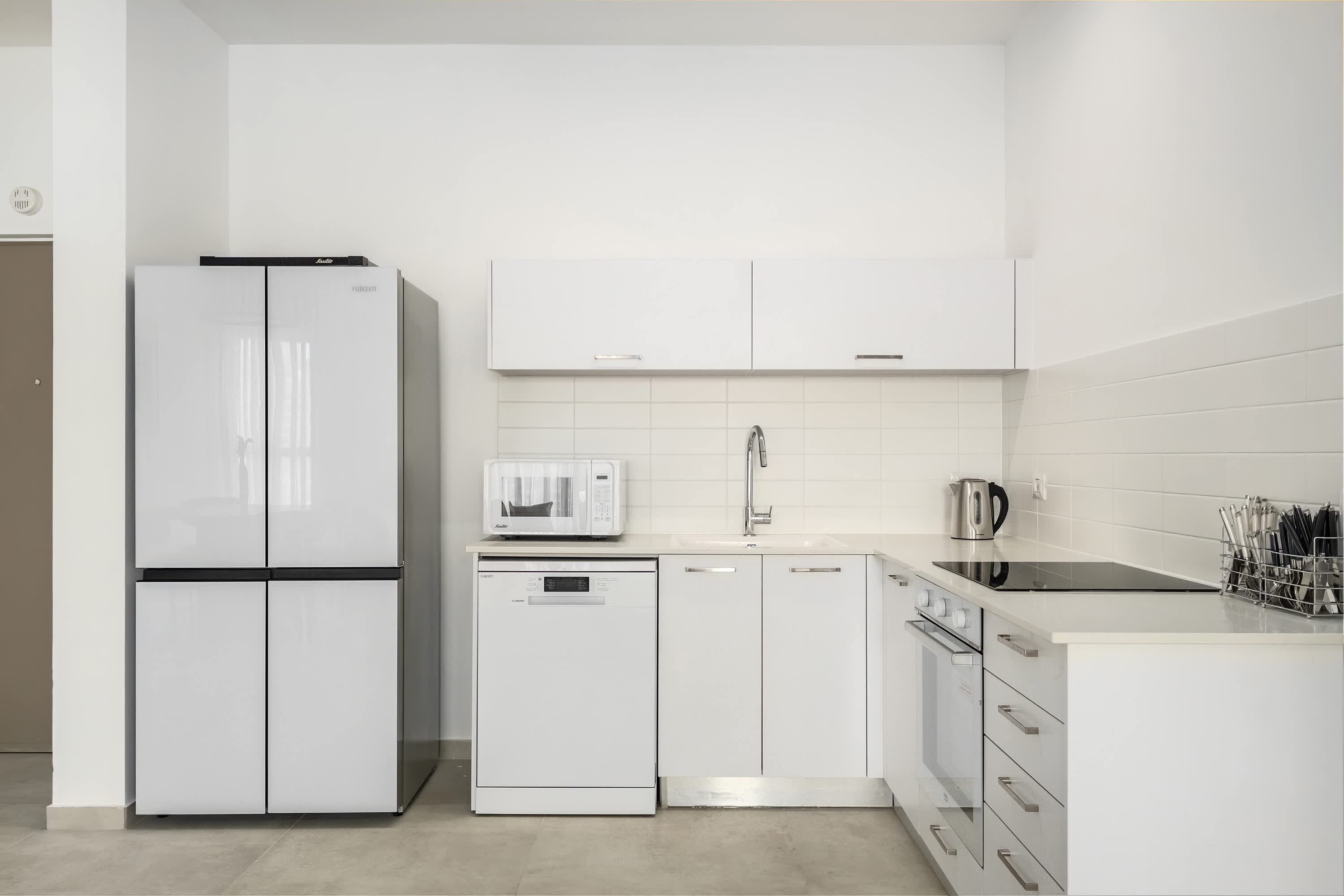 Premium 2BR | Steps to Beach • Balcony • Mamad