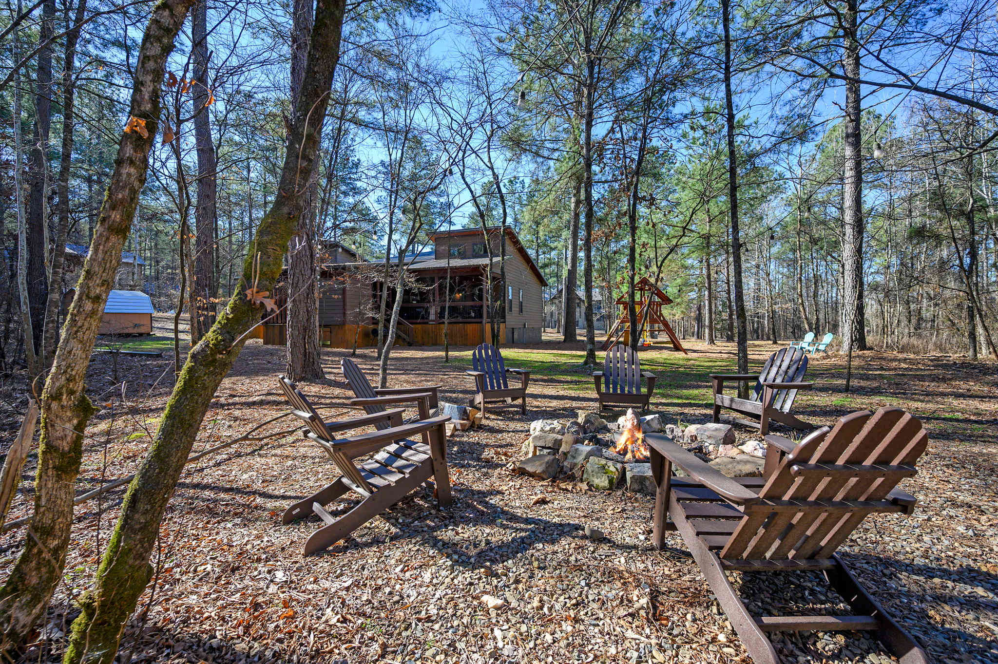 Make memories around the fire pit