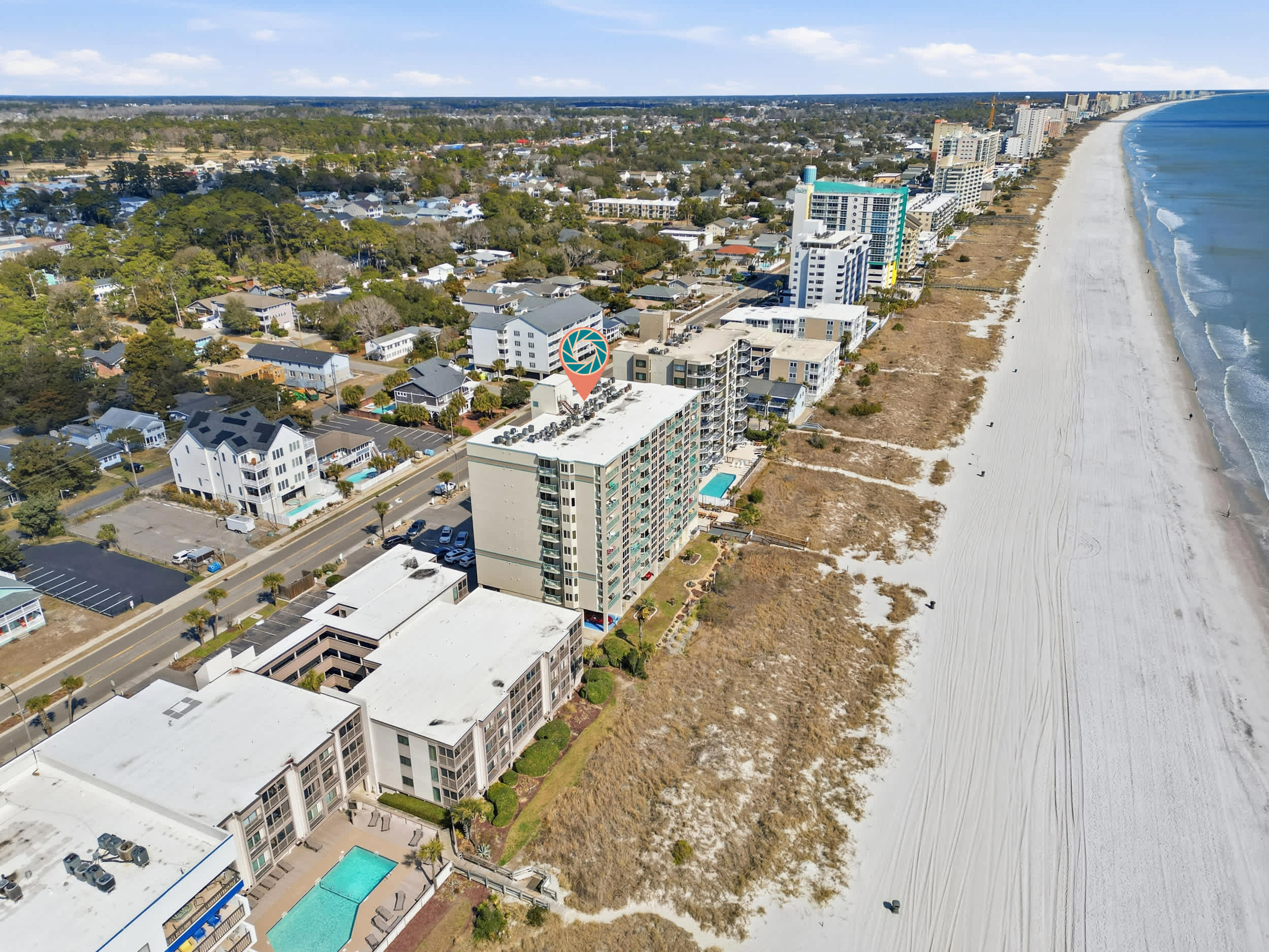 The Pinnacle Oceanfront Suite 2 Balconies  Top Location